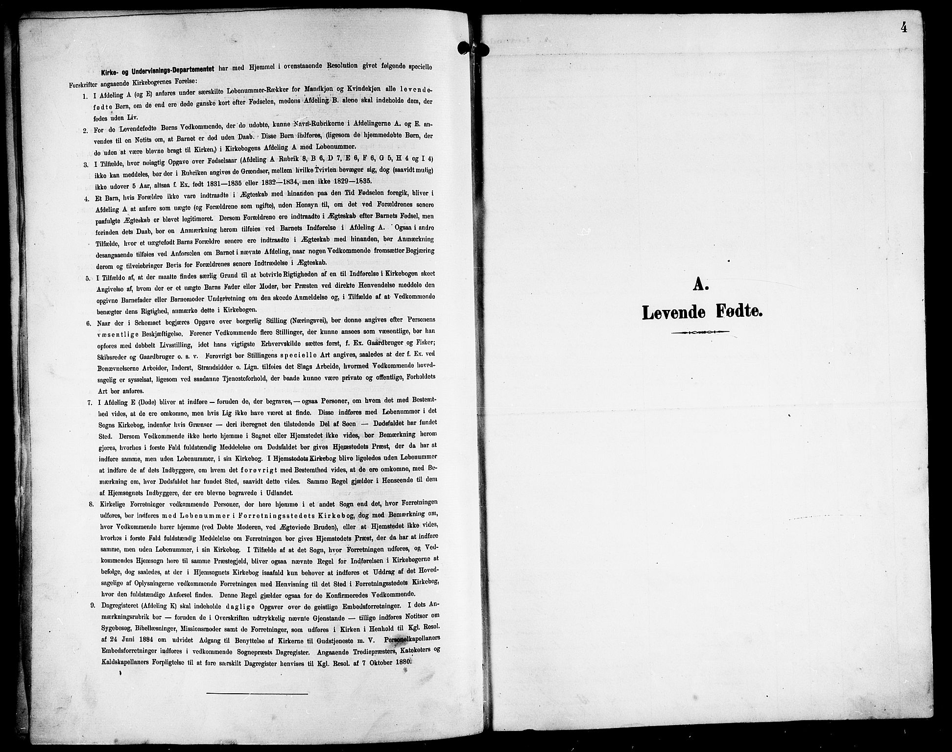 Ministerialprotokoller, klokkerbøker og fødselsregistre - Nordland, SAT/A-1459/841/L0621: Parish register (copy) no. 841C05, 1897-1923, p. 4