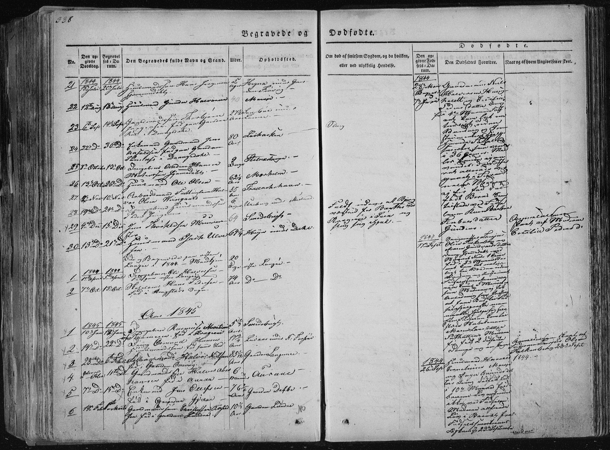 Sannidal kirkebøker, SAKO/A-296/F/Fa/L0006: Parish register (official) no. 6, 1831-1847, p. 338