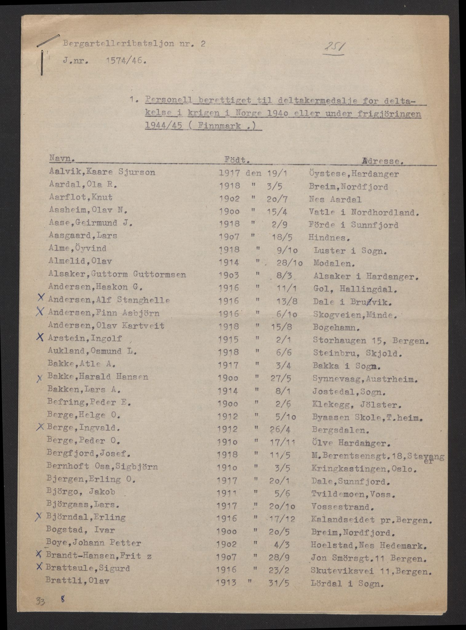 Forsvarsdepartementet, arkivet 1940-1945, AV/RA-RAFA-2062, 1940-1945, p. 384