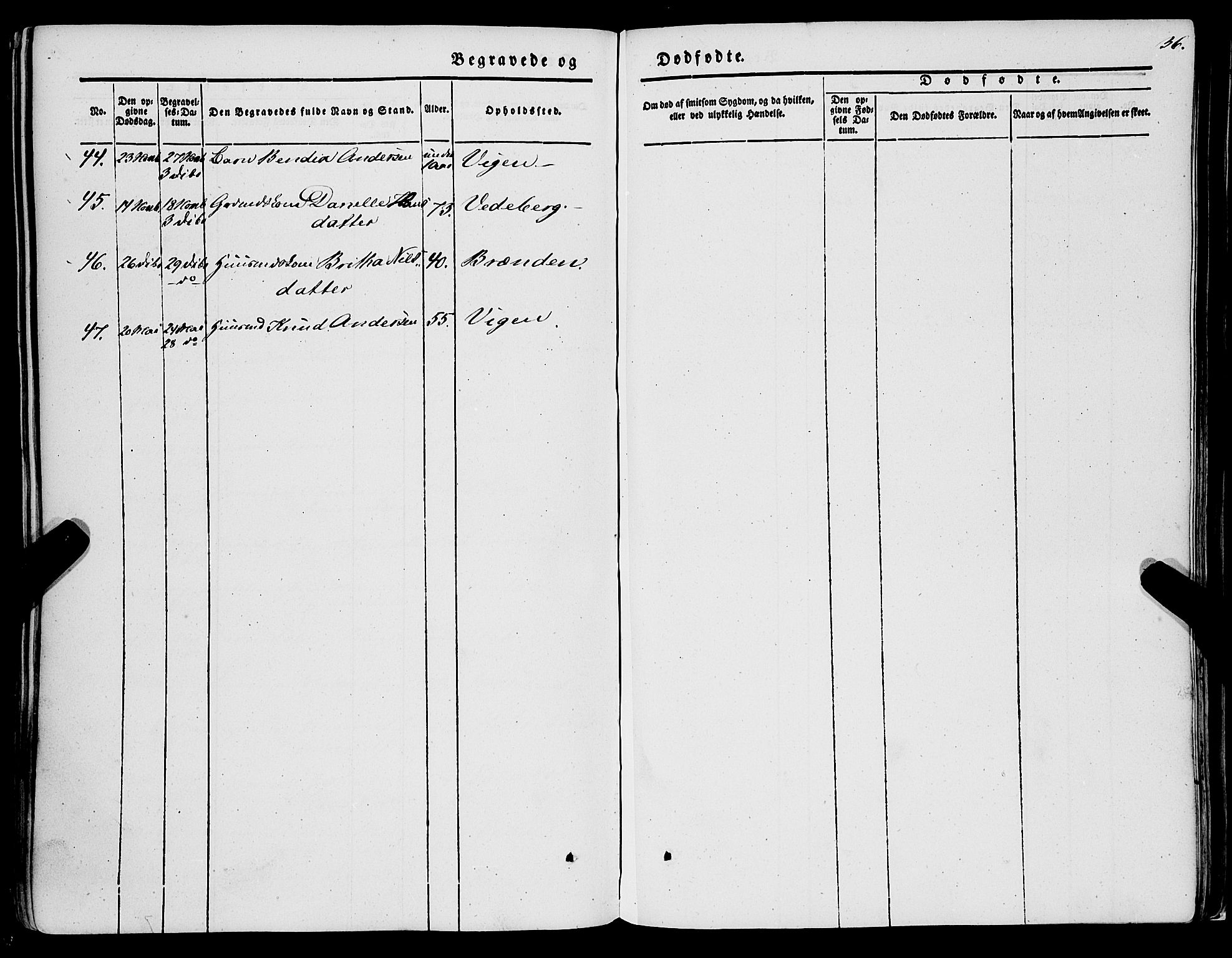 Jølster sokneprestembete, SAB/A-80701/H/Haa/Haaa/L0010: Parish register (official) no. A 10, 1847-1865, p. 36