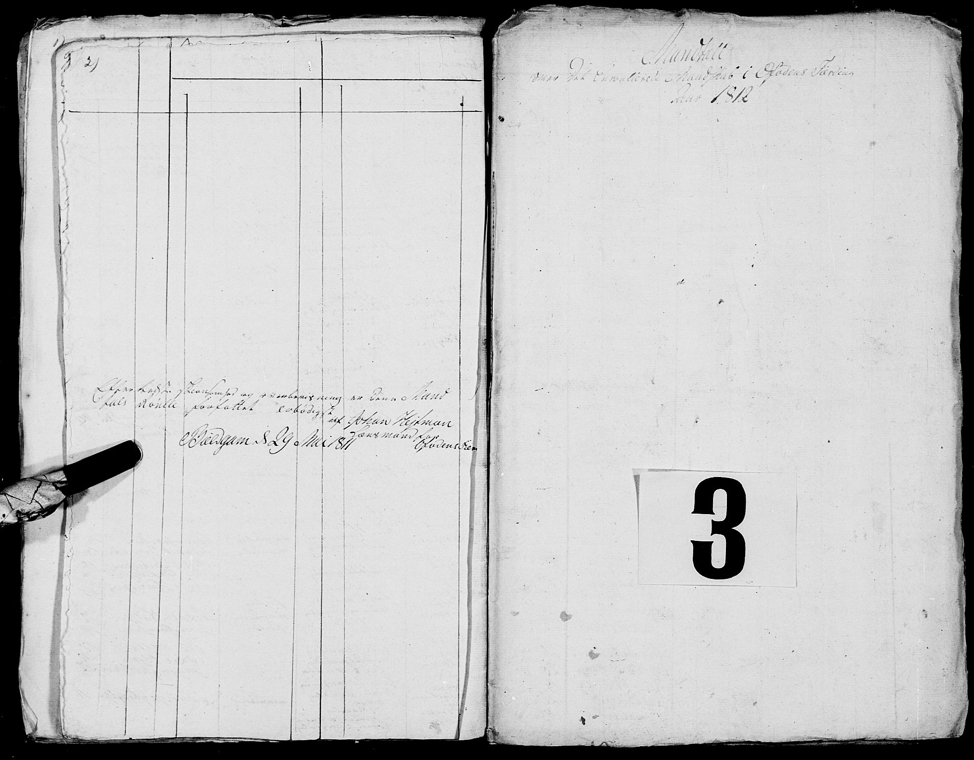 Fylkesmannen i Nordland, SAT/A-0499/1.1/R/Ra/L0023: Innrulleringsmanntall for Ofoten, 1810-1836, p. 27