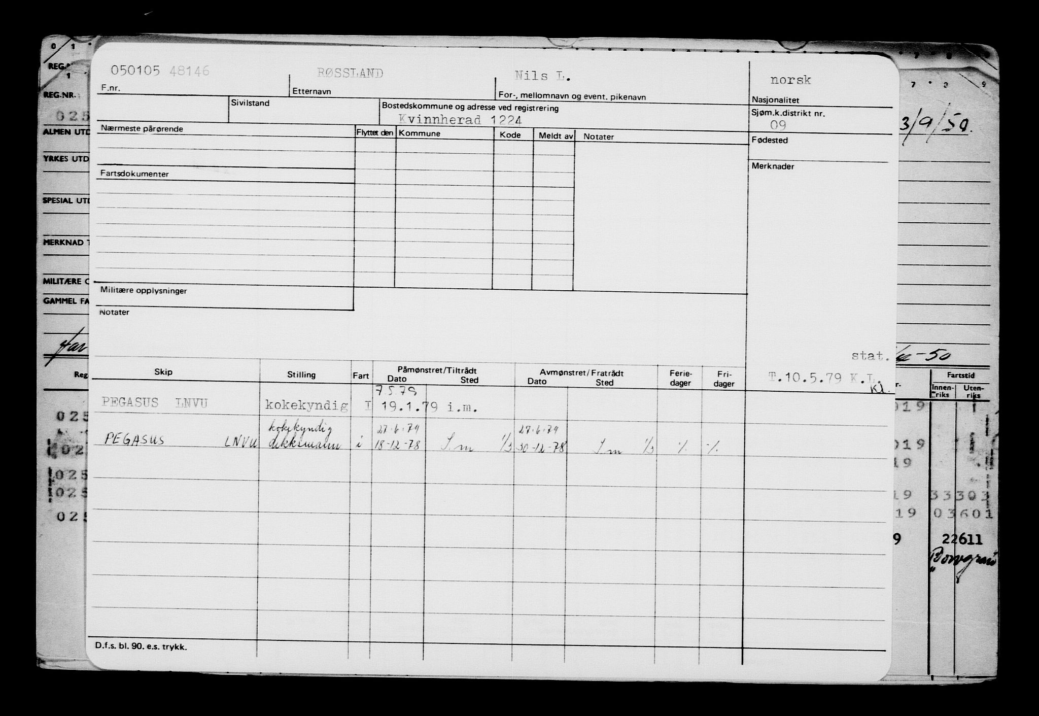 Direktoratet for sjømenn, AV/RA-S-3545/G/Gb/L0057: Hovedkort, 1905, p. 45