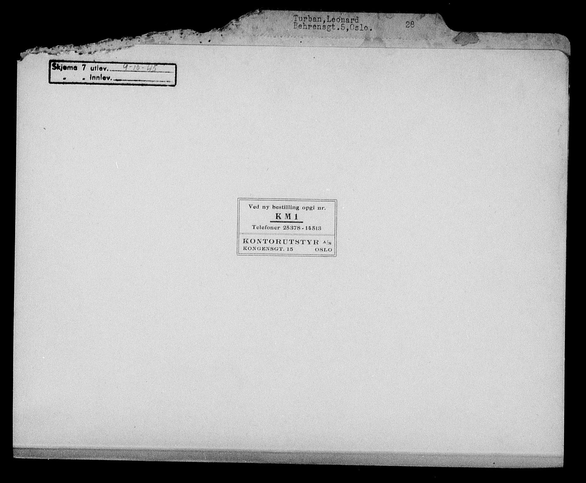 Justisdepartementet, Tilbakeføringskontoret for inndratte formuer, AV/RA-S-1564/H/Hc/Hcc/L0984: --, 1945-1947, p. 596