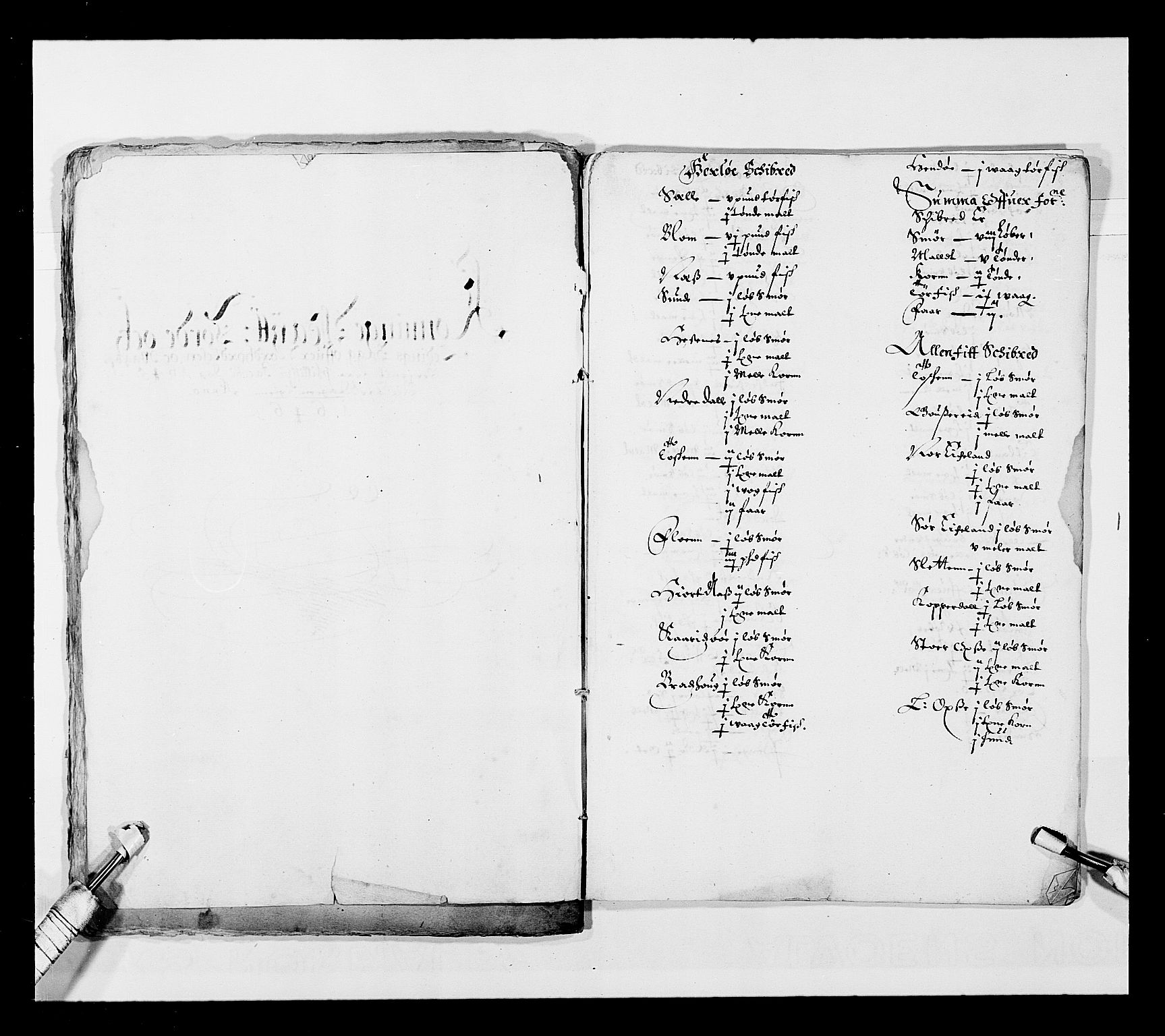 Stattholderembetet 1572-1771, RA/EA-2870/Ek/L0025/0001: Jordebøker 1633-1658: / Jordebøker for Bergenhus len, 1645-1646, p. 75