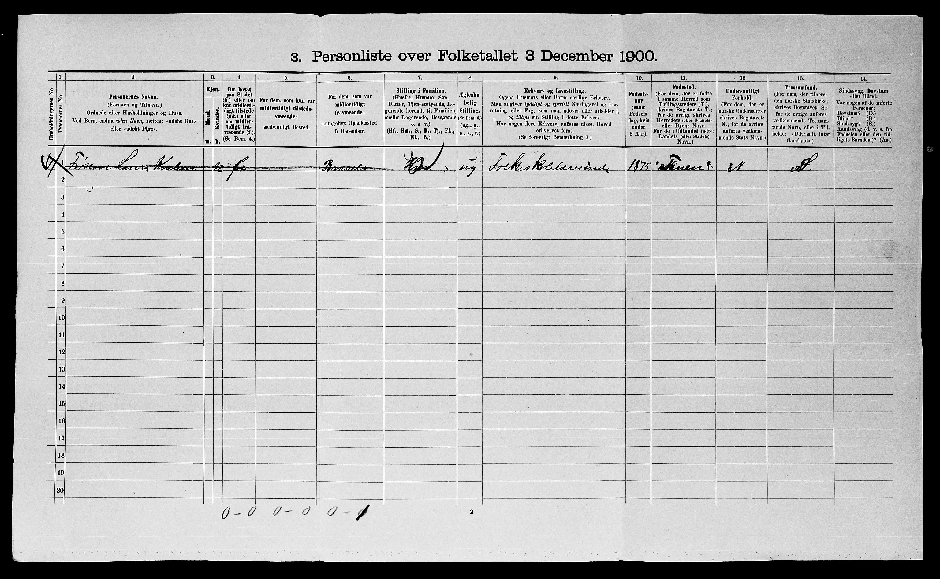 SATØ, 1900 census for Sør-Varanger, 1900, p. 469