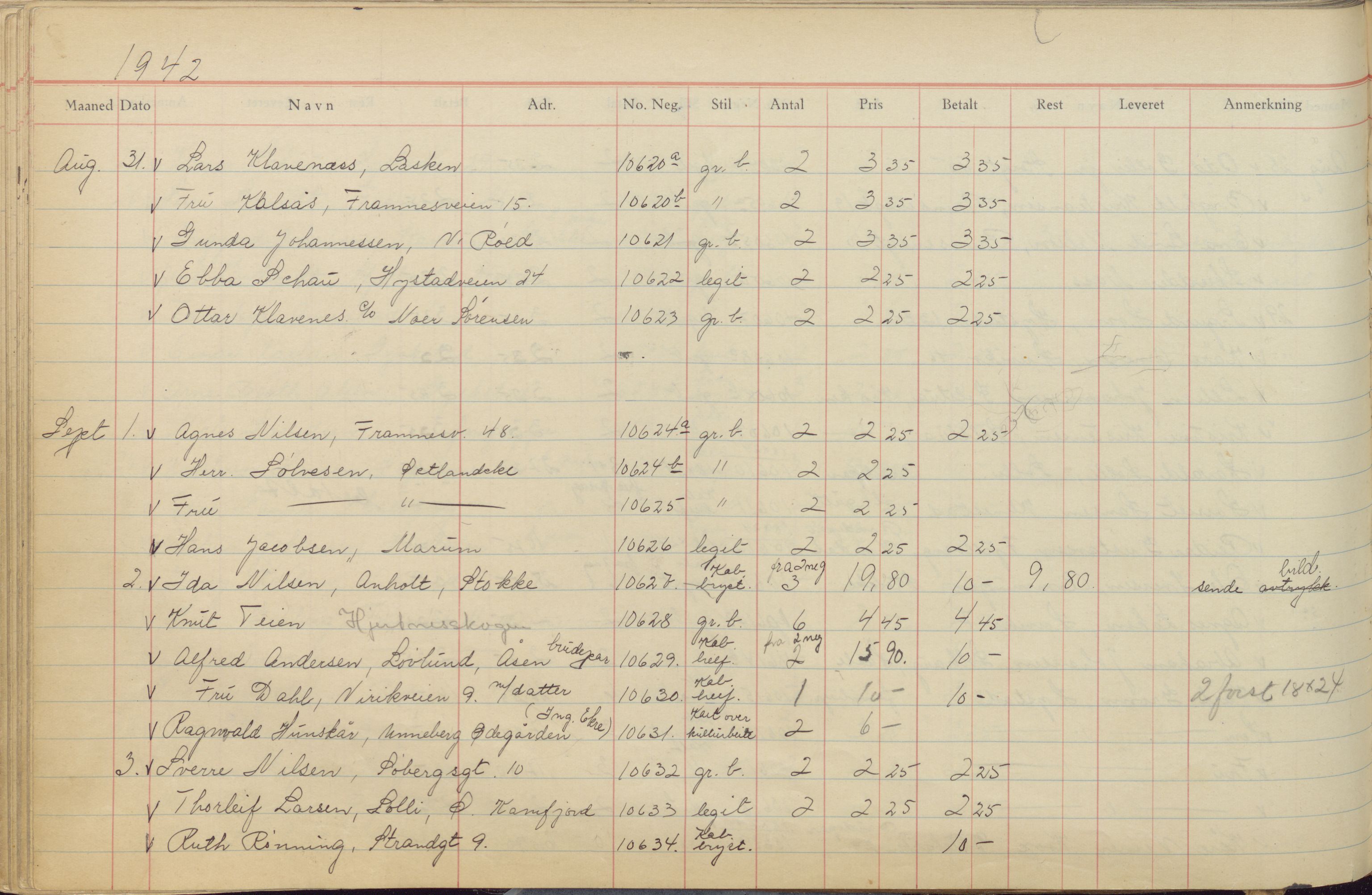 Pa 1494 - Jørgensen, Antonius. Fotograf, VEMU/A-2760/F/Fb, 1927-1984, p. 646