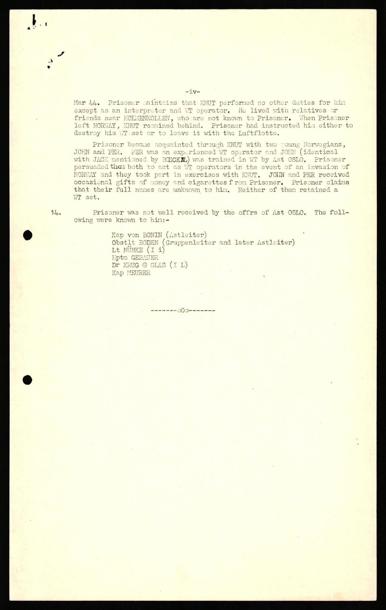 Forsvaret, Forsvarets overkommando II, AV/RA-RAFA-3915/D/Db/L0027: CI Questionaires. Tyske okkupasjonsstyrker i Norge. Tyskere., 1945-1946, p. 79