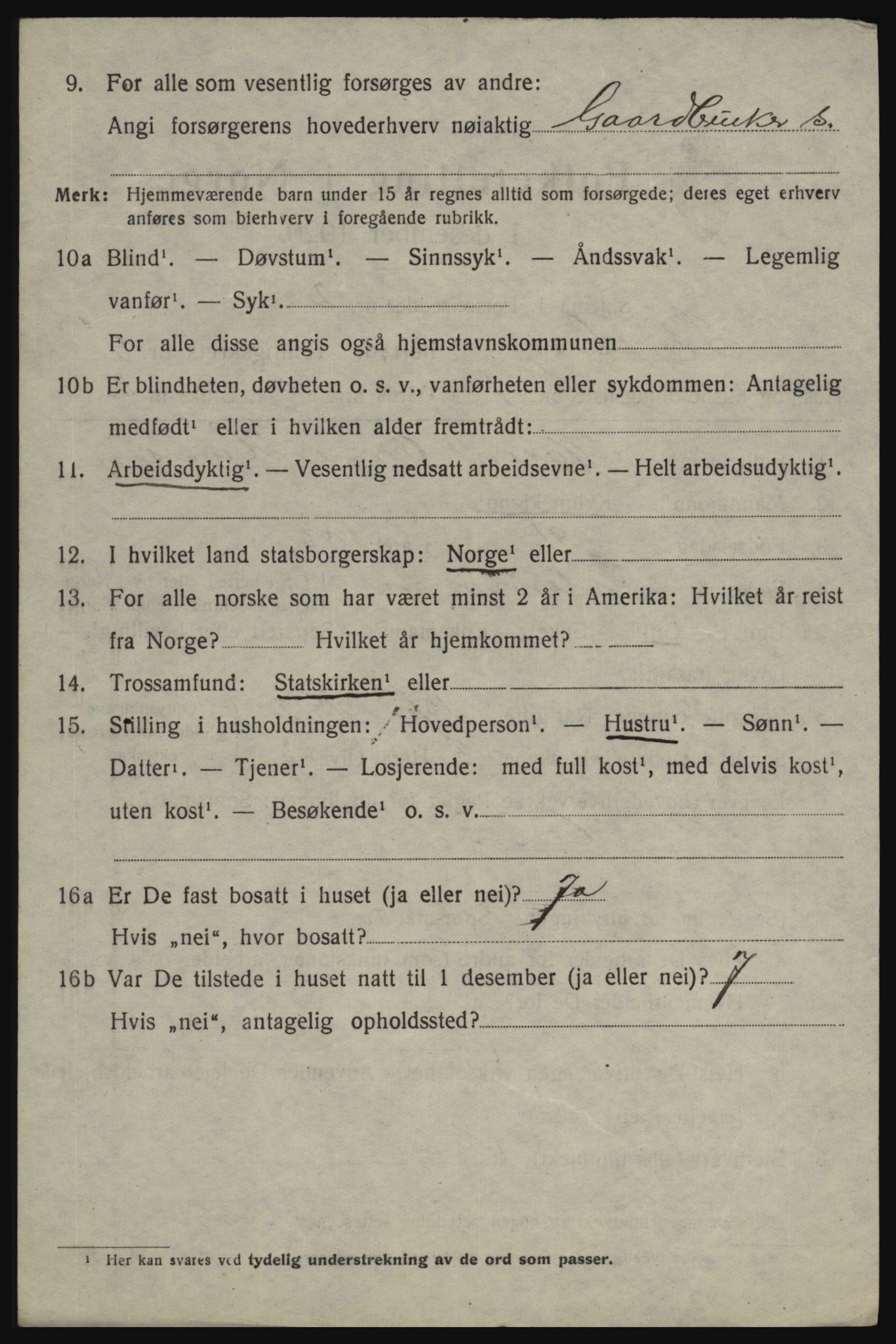 SAO, 1920 census for Skjeberg, 1920, p. 8868