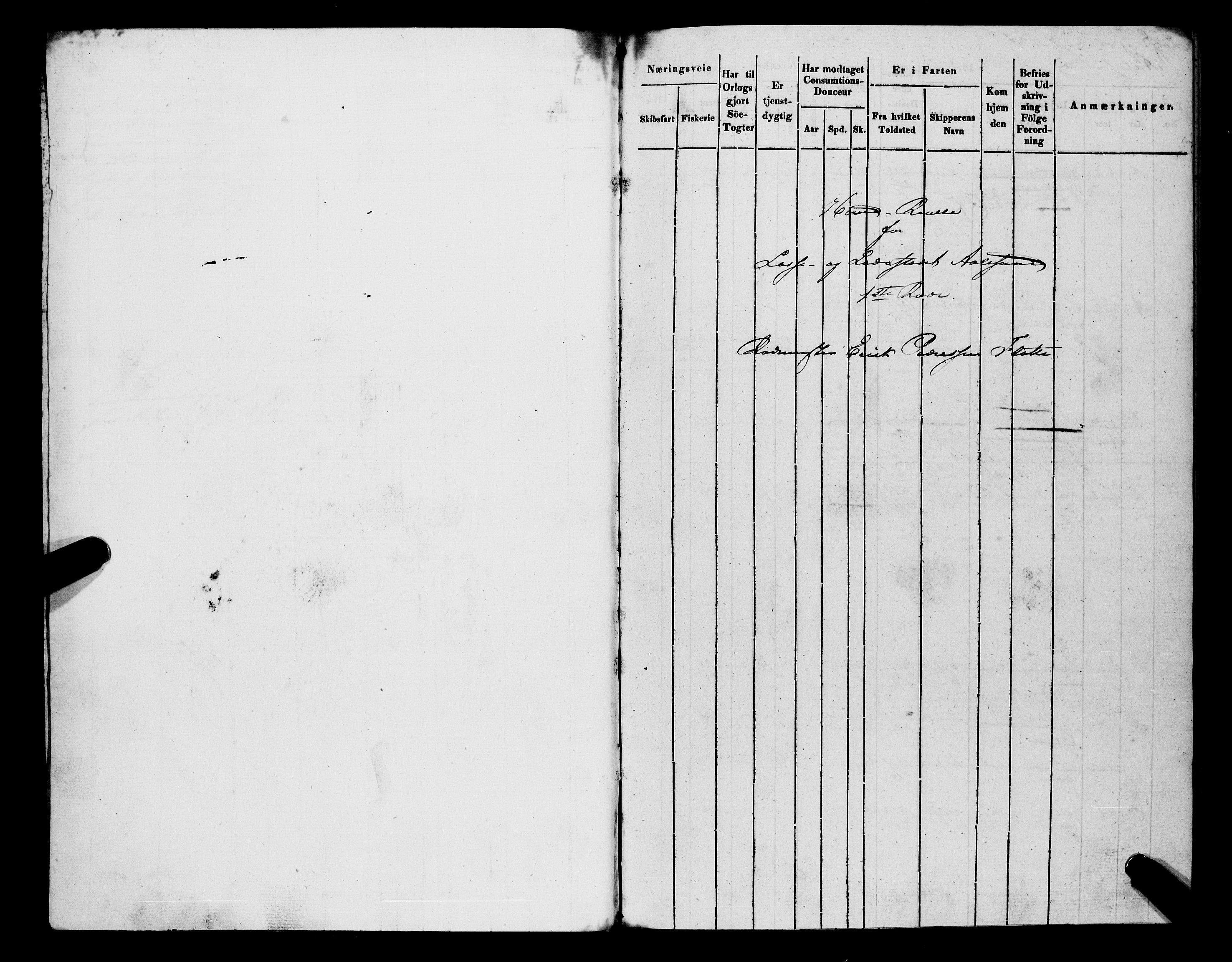 Sjøinnrulleringen - Trondhjemske distrikt, AV/SAT-A-5121/01/L0307: Hovedrulle, ungdomsrulle og ekstrarulle for Ålesund by, 1831-1846