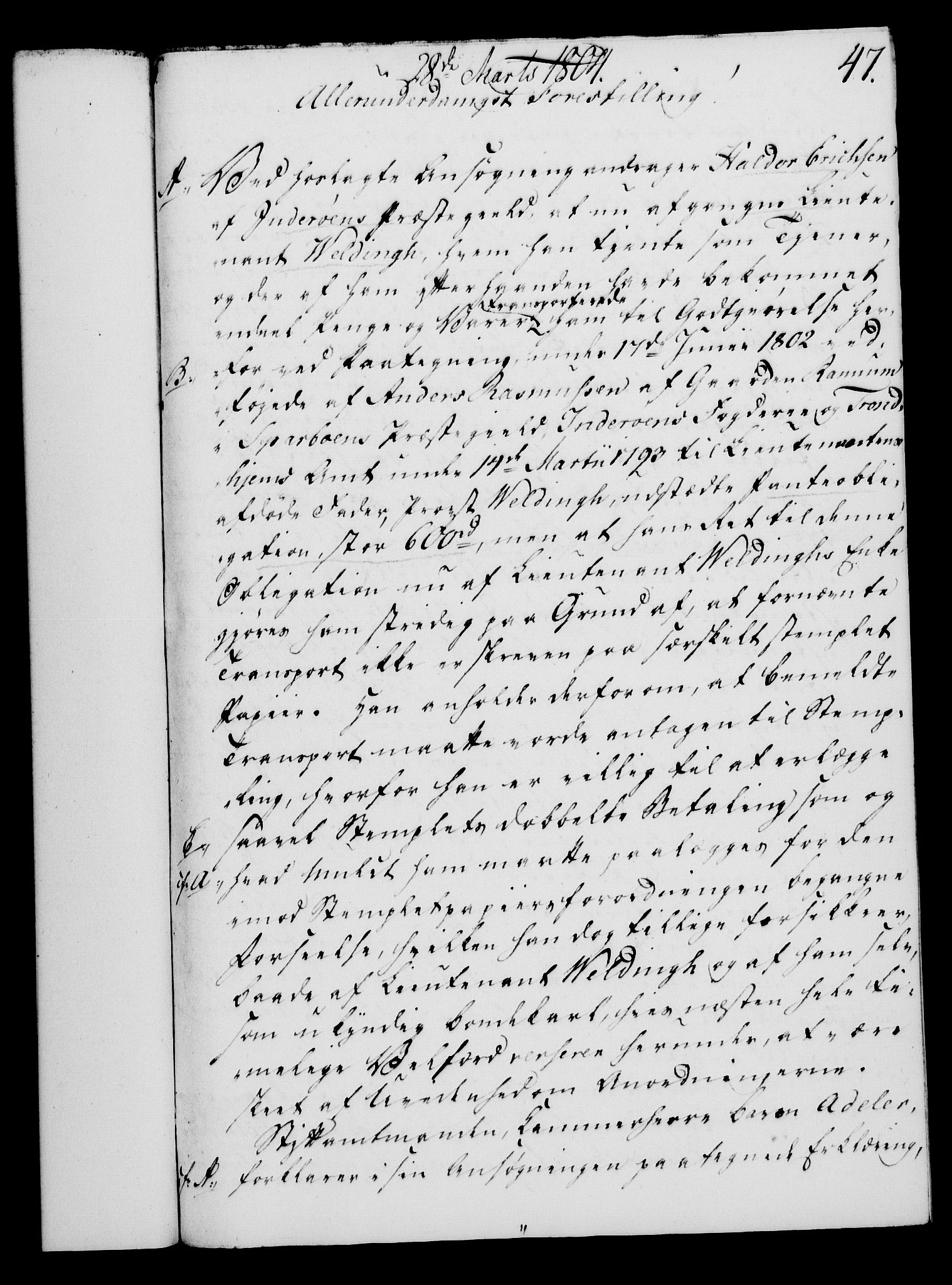 Rentekammeret, Kammerkanselliet, AV/RA-EA-3111/G/Gf/Gfa/L0086: Norsk relasjons- og resolusjonsprotokoll (merket RK 52.86), 1804, p. 300