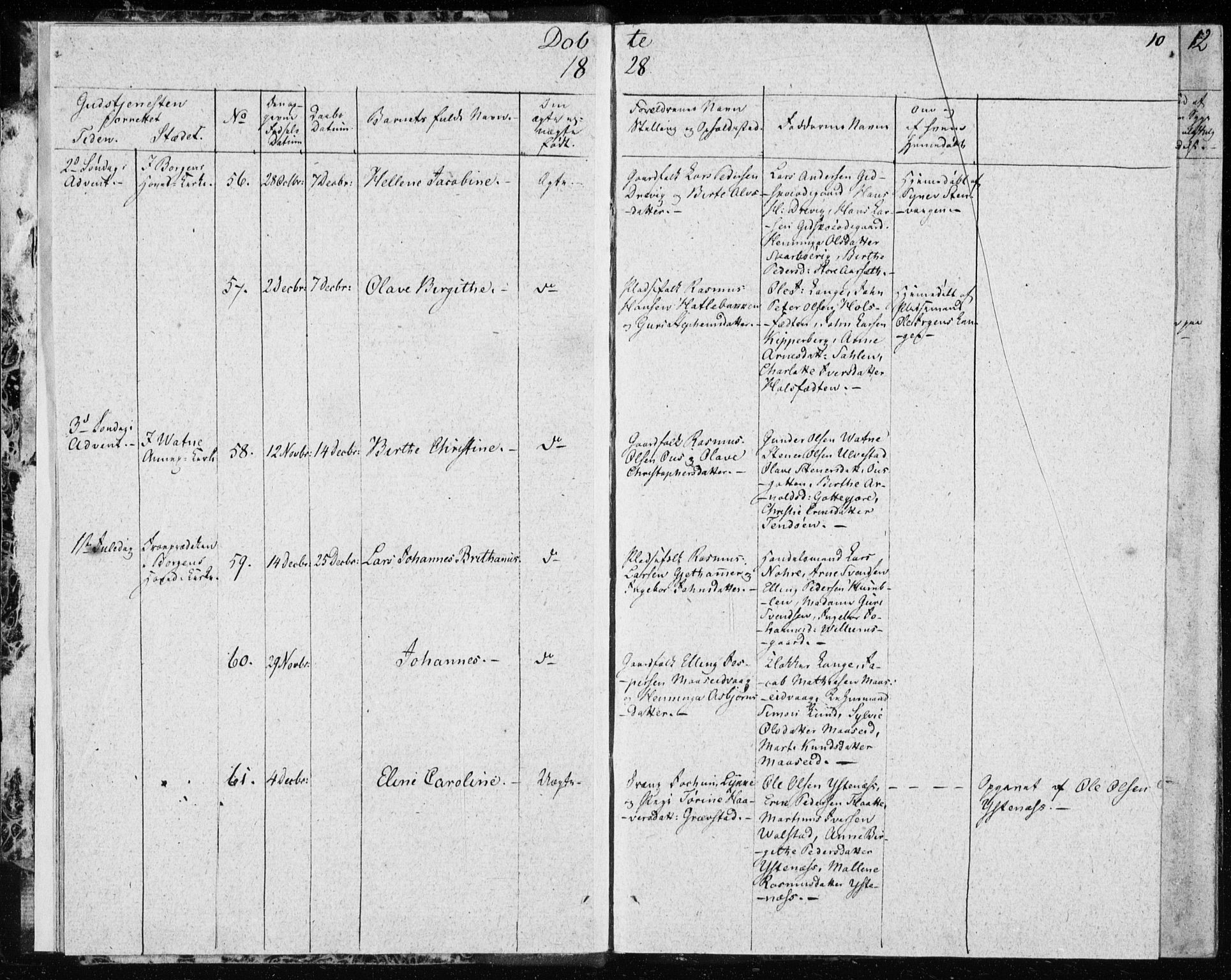 Ministerialprotokoller, klokkerbøker og fødselsregistre - Møre og Romsdal, AV/SAT-A-1454/528/L0413: Curate's parish register no. 528B01, 1828-1832, p. 10