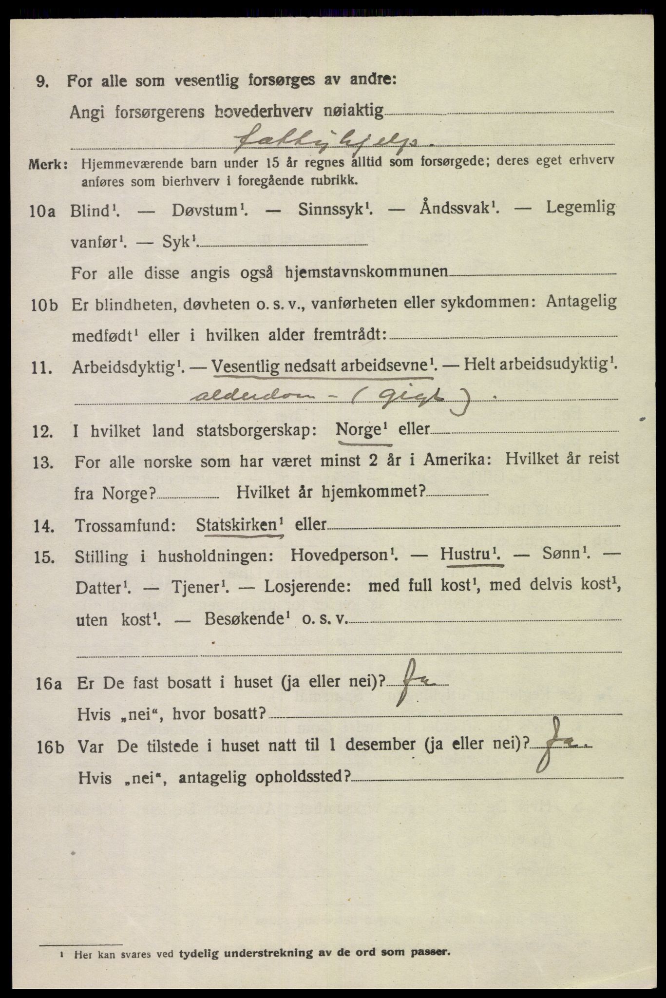 SAK, 1920 census for Hidra, 1920, p. 2117