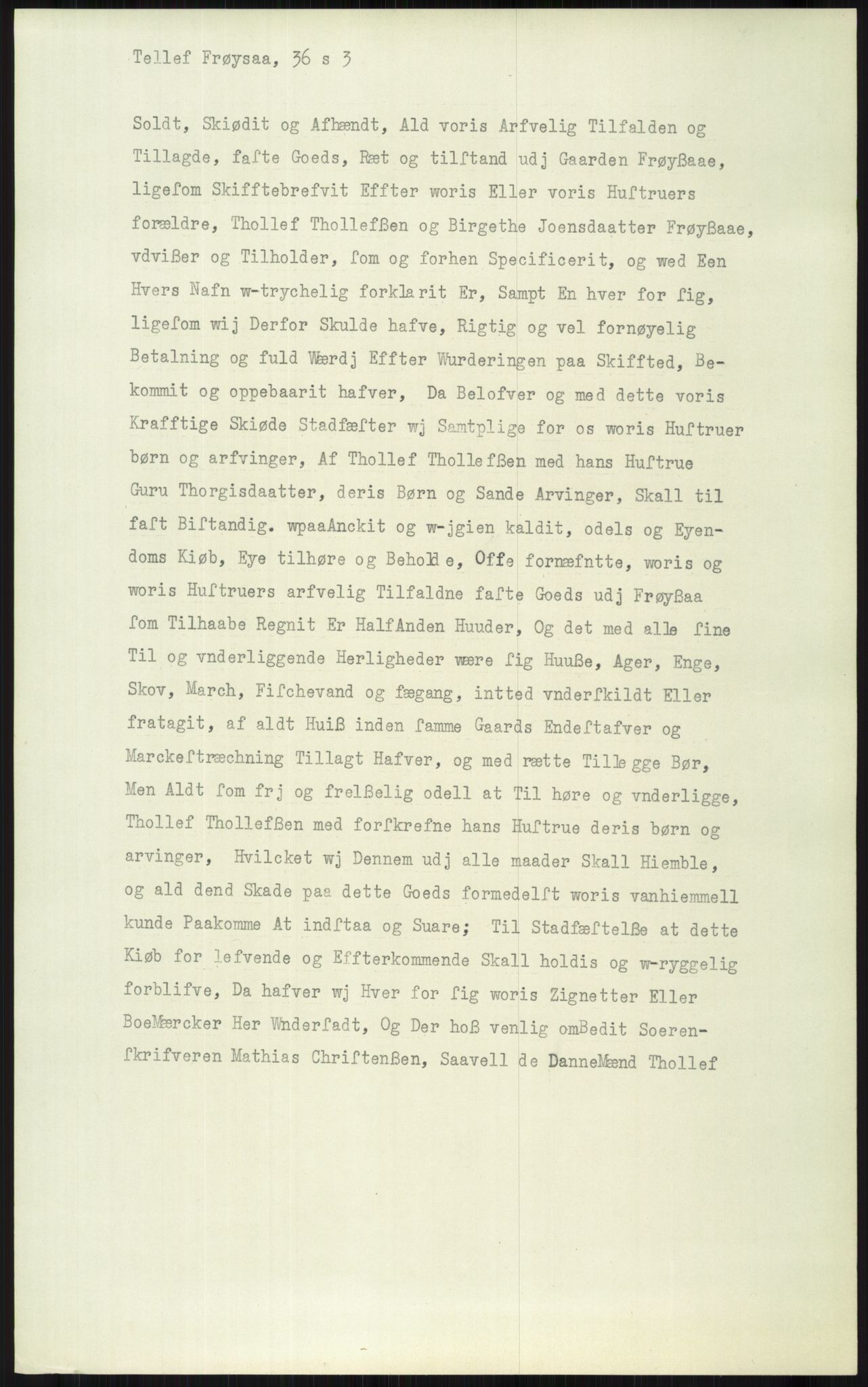 Samlinger til kildeutgivelse, Diplomavskriftsamlingen, AV/RA-EA-4053/H/Ha, p. 2333