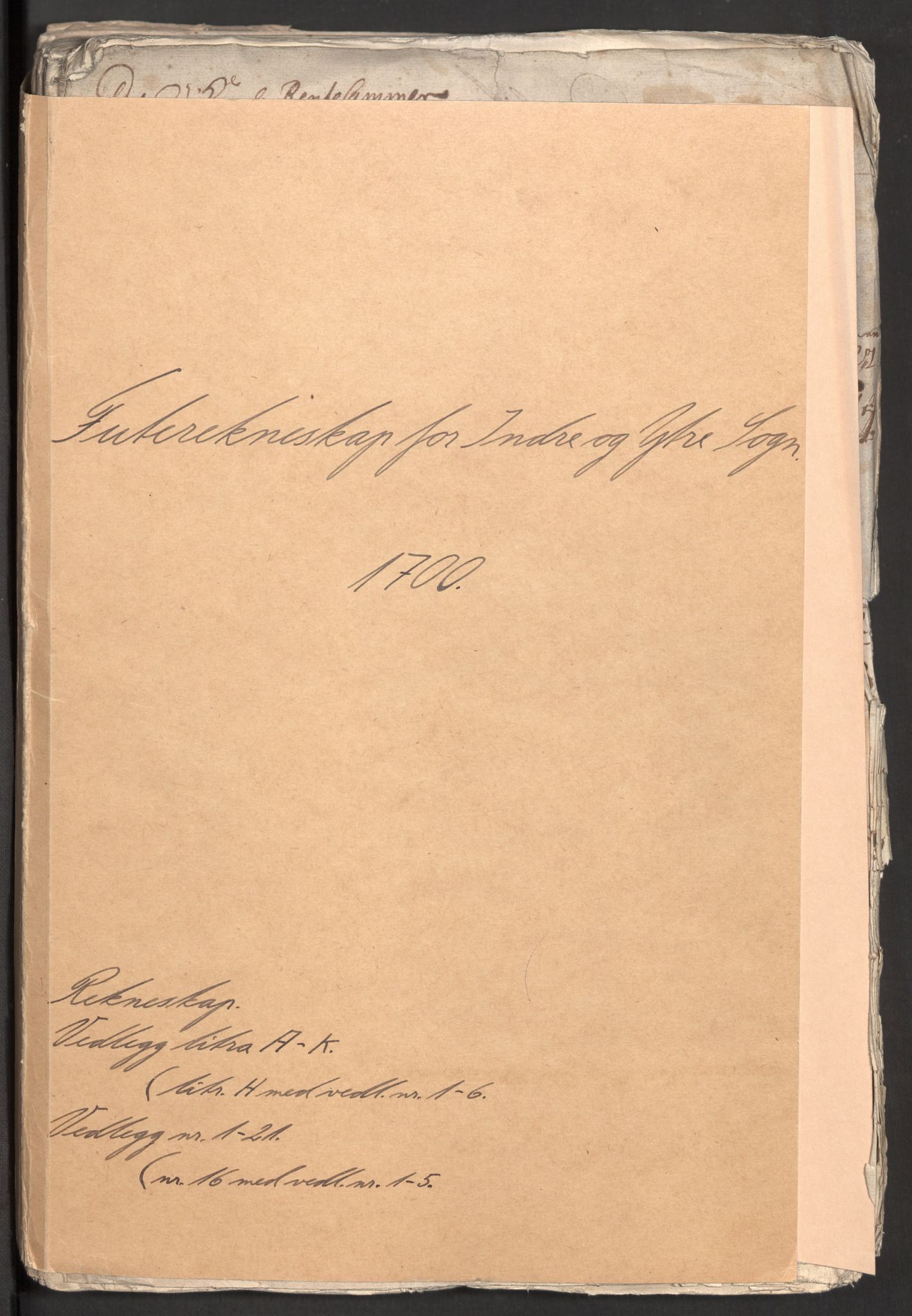 Rentekammeret inntil 1814, Reviderte regnskaper, Fogderegnskap, AV/RA-EA-4092/R52/L3311: Fogderegnskap Sogn, 1700-1701, p. 2