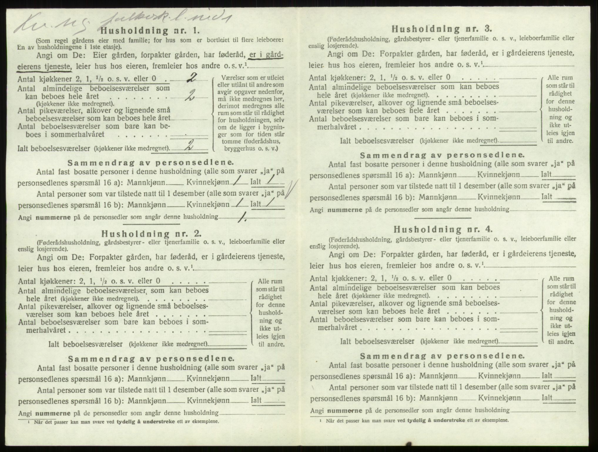 SAO, 1920 census for Skjeberg, 1920, p. 1297