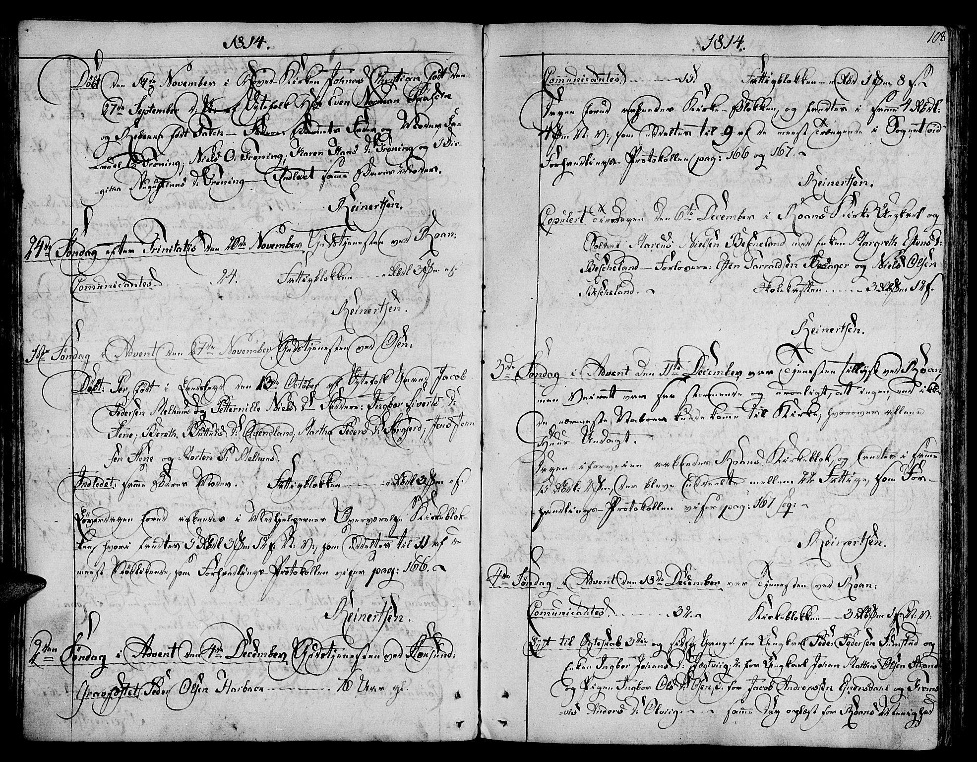 Ministerialprotokoller, klokkerbøker og fødselsregistre - Sør-Trøndelag, AV/SAT-A-1456/657/L0701: Parish register (official) no. 657A02, 1802-1831, p. 108