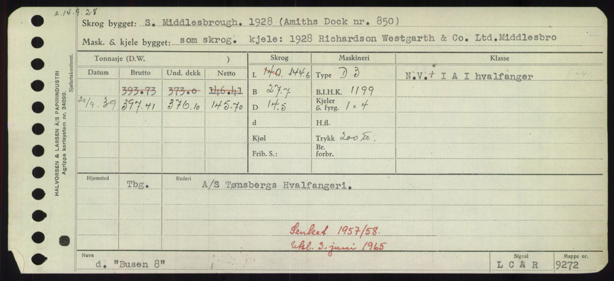 Sjøfartsdirektoratet med forløpere, Skipsmålingen, RA/S-1627/H/Hd/L0005: Fartøy, Br-Byg, p. 643