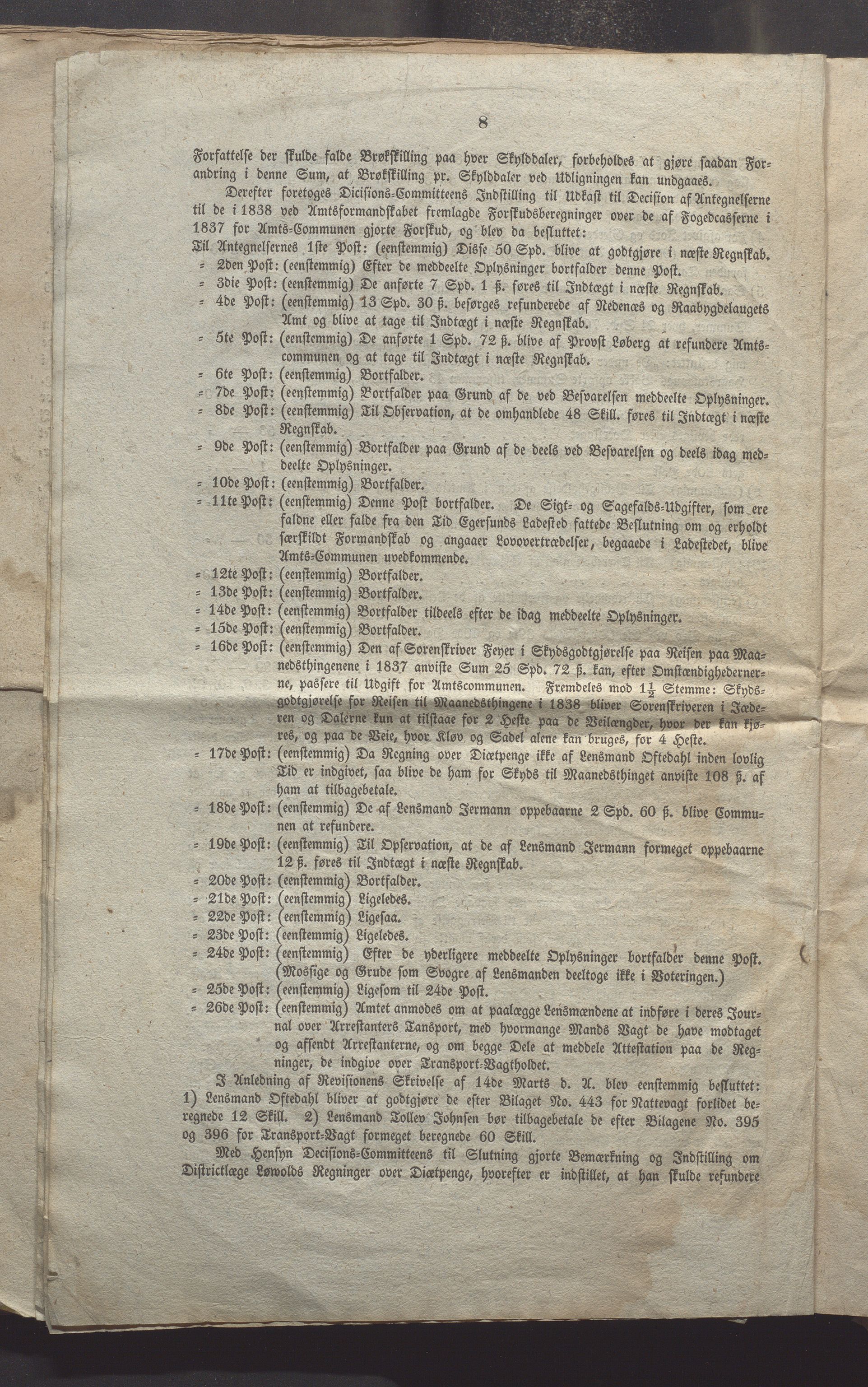 Rogaland fylkeskommune - Fylkesrådmannen , IKAR/A-900/A, 1838-1848, p. 37