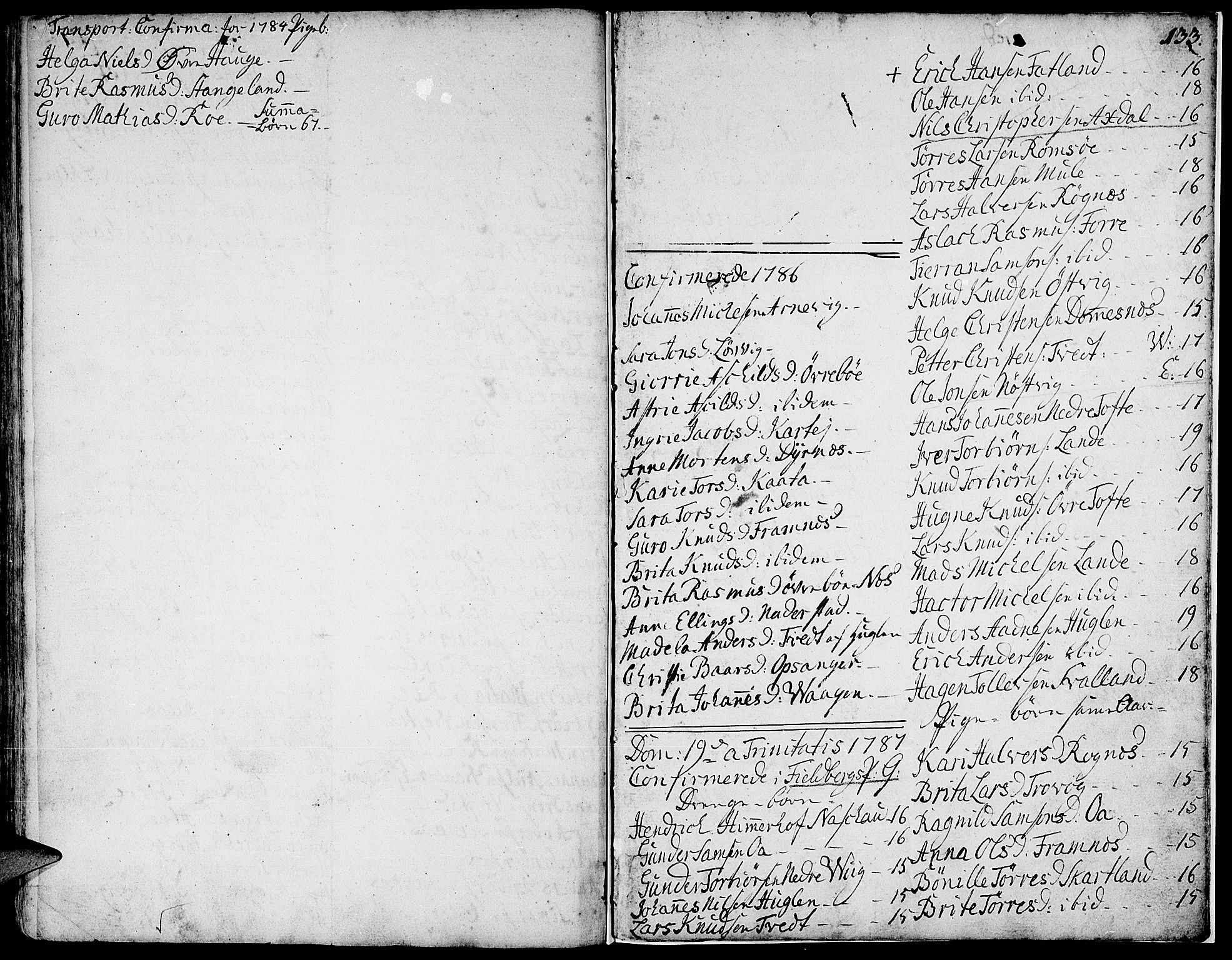 Fjelberg sokneprestembete, AV/SAB-A-75201/H/Haa: Parish register (official) no. A 2, 1760-1788, p. 133