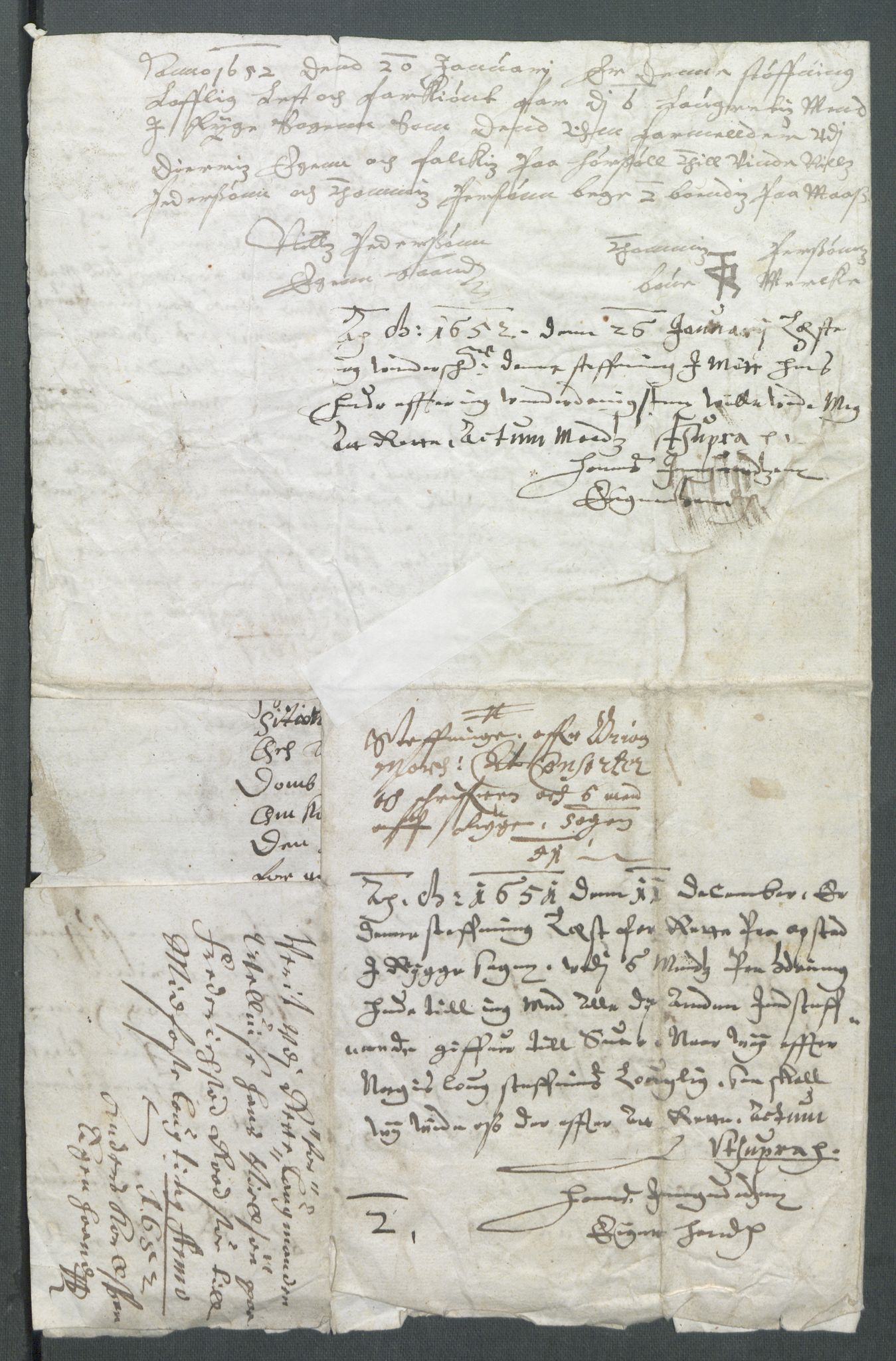 Riksarkivets diplomsamling, AV/RA-EA-5965/F02/L0164: Dokumenter, 1651, p. 73