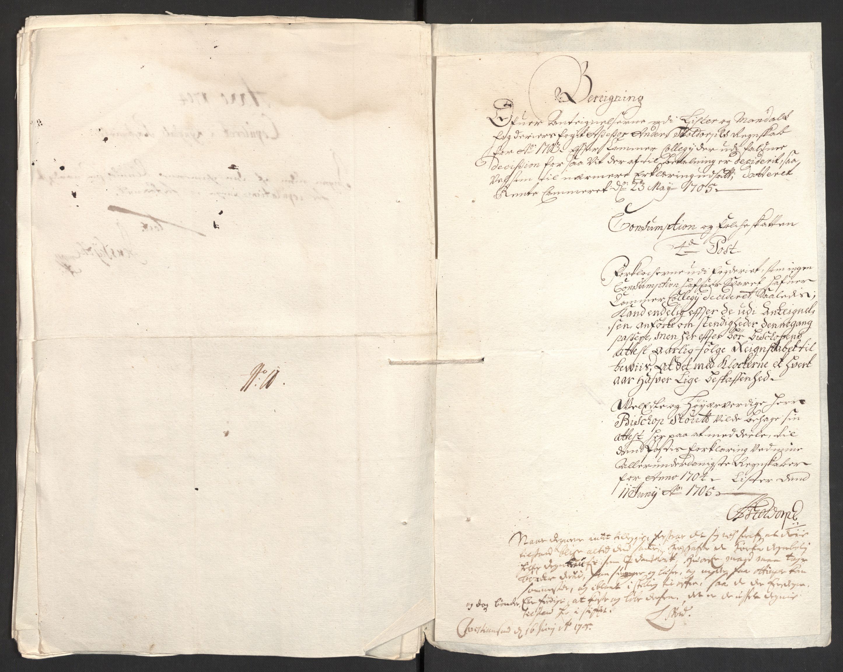 Rentekammeret inntil 1814, Reviderte regnskaper, Fogderegnskap, AV/RA-EA-4092/R43/L2550: Fogderegnskap Lista og Mandal, 1703-1704, p. 287