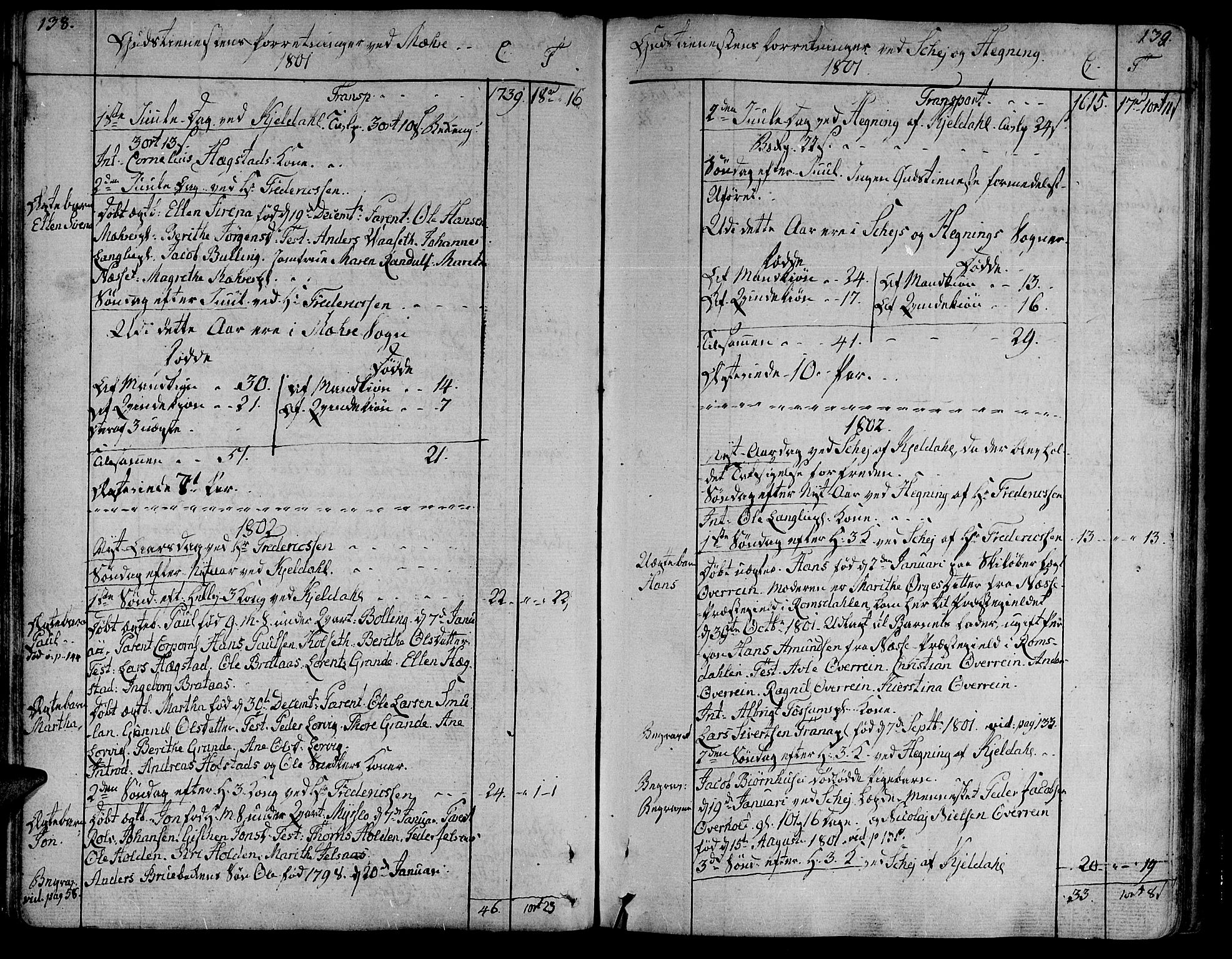 Ministerialprotokoller, klokkerbøker og fødselsregistre - Nord-Trøndelag, SAT/A-1458/735/L0332: Parish register (official) no. 735A03, 1795-1816, p. 138-139