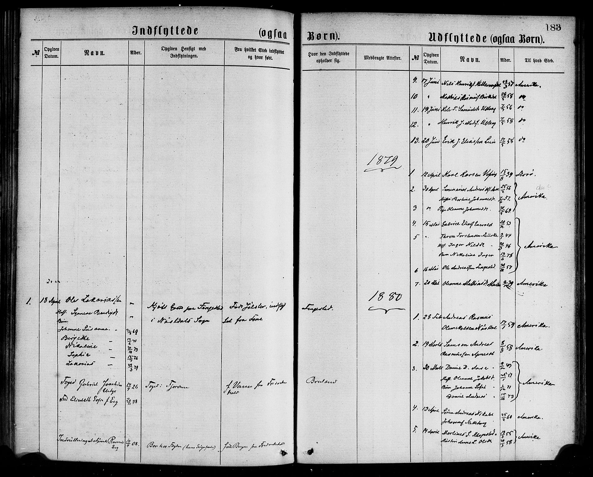 Førde sokneprestembete, SAB/A-79901/H/Haa/Haaa/L0011: Parish register (official) no. A 11, 1877-1880, p. 183