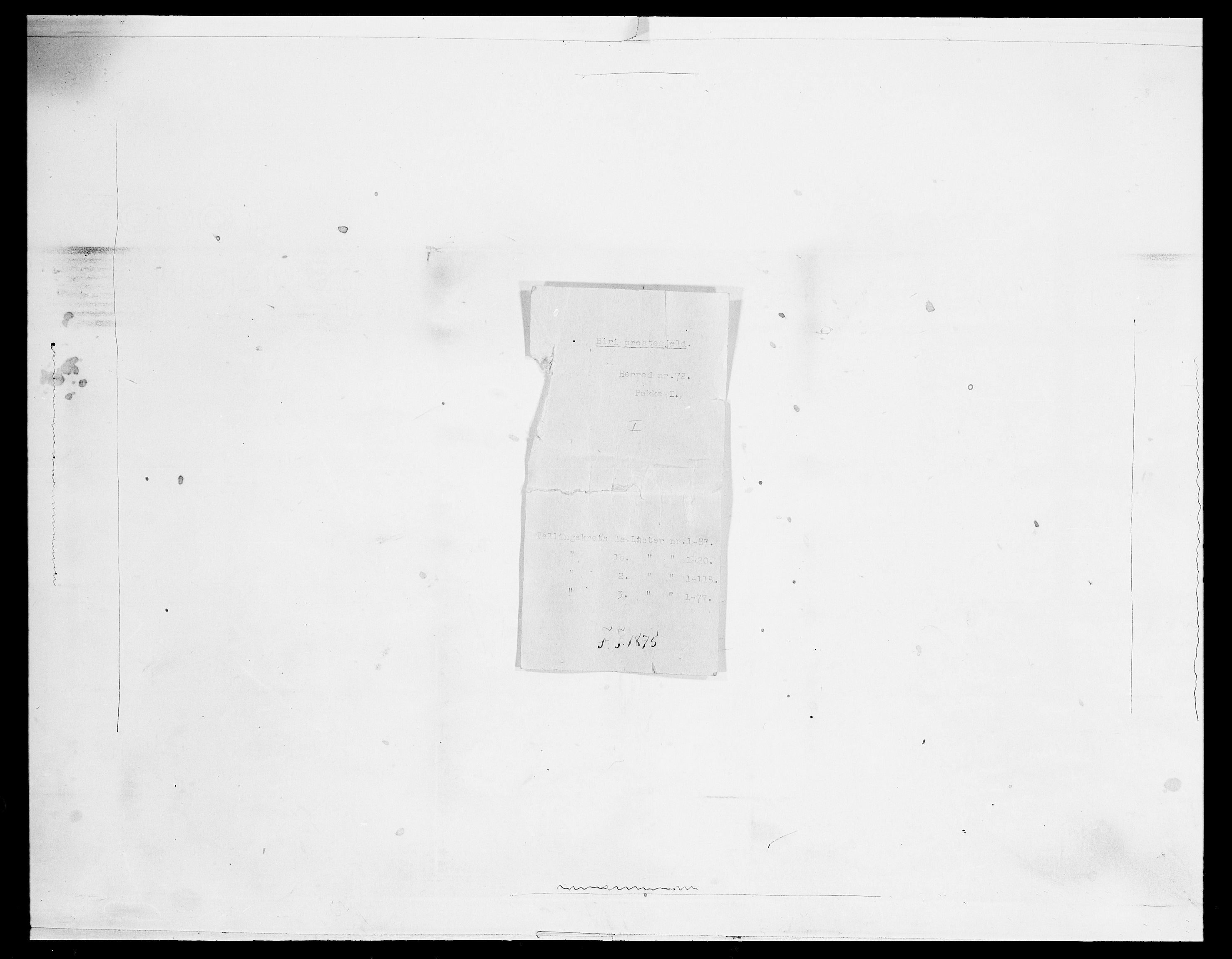 SAH, 1875 census for 0525P Biri, 1875, p. 111