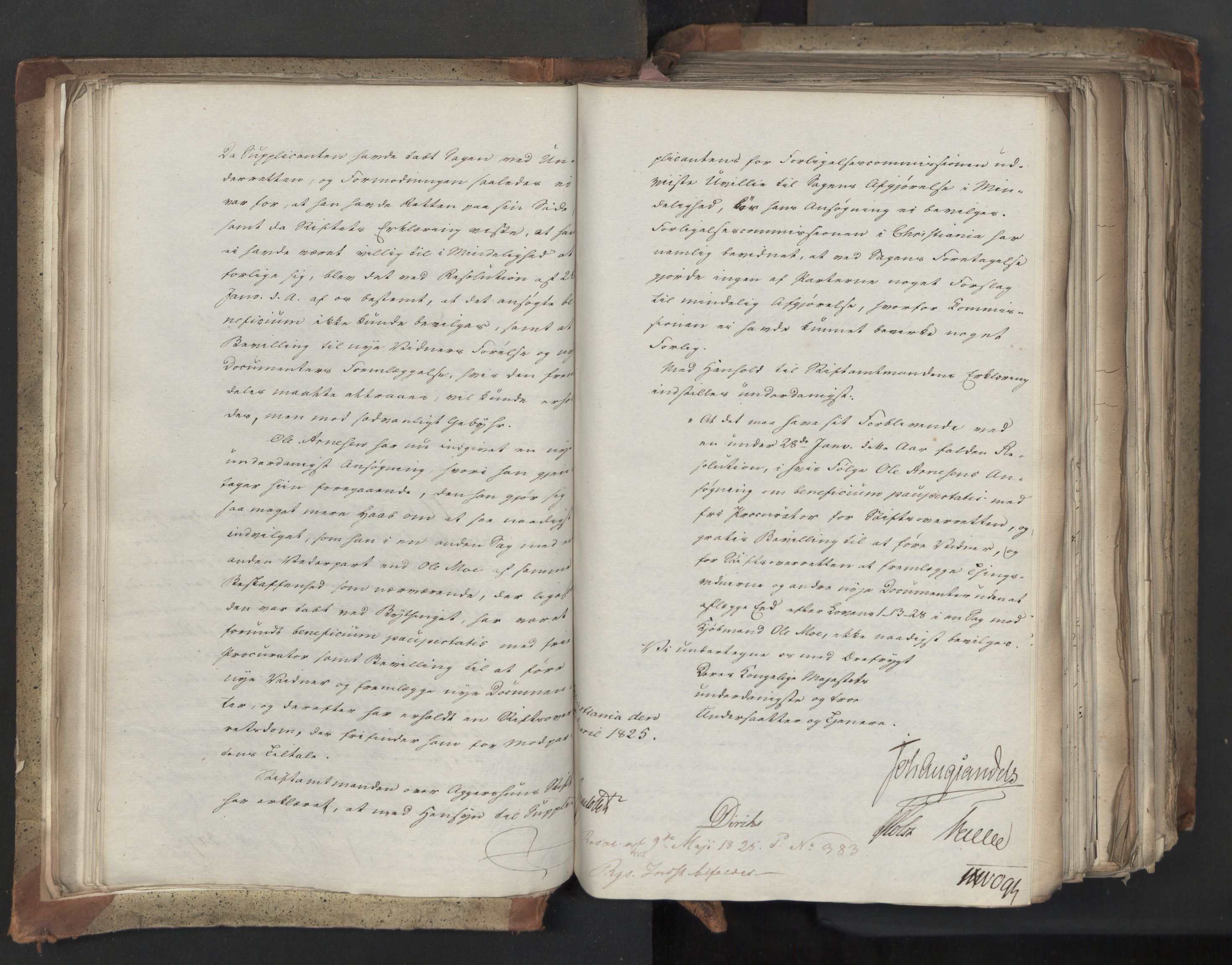 Statsrådsavdelingen i Stockholm, AV/RA-S-1003/D/Da/L0042: Regjeringsinnstillinger nr. 2467-2705, 1825, p. 34