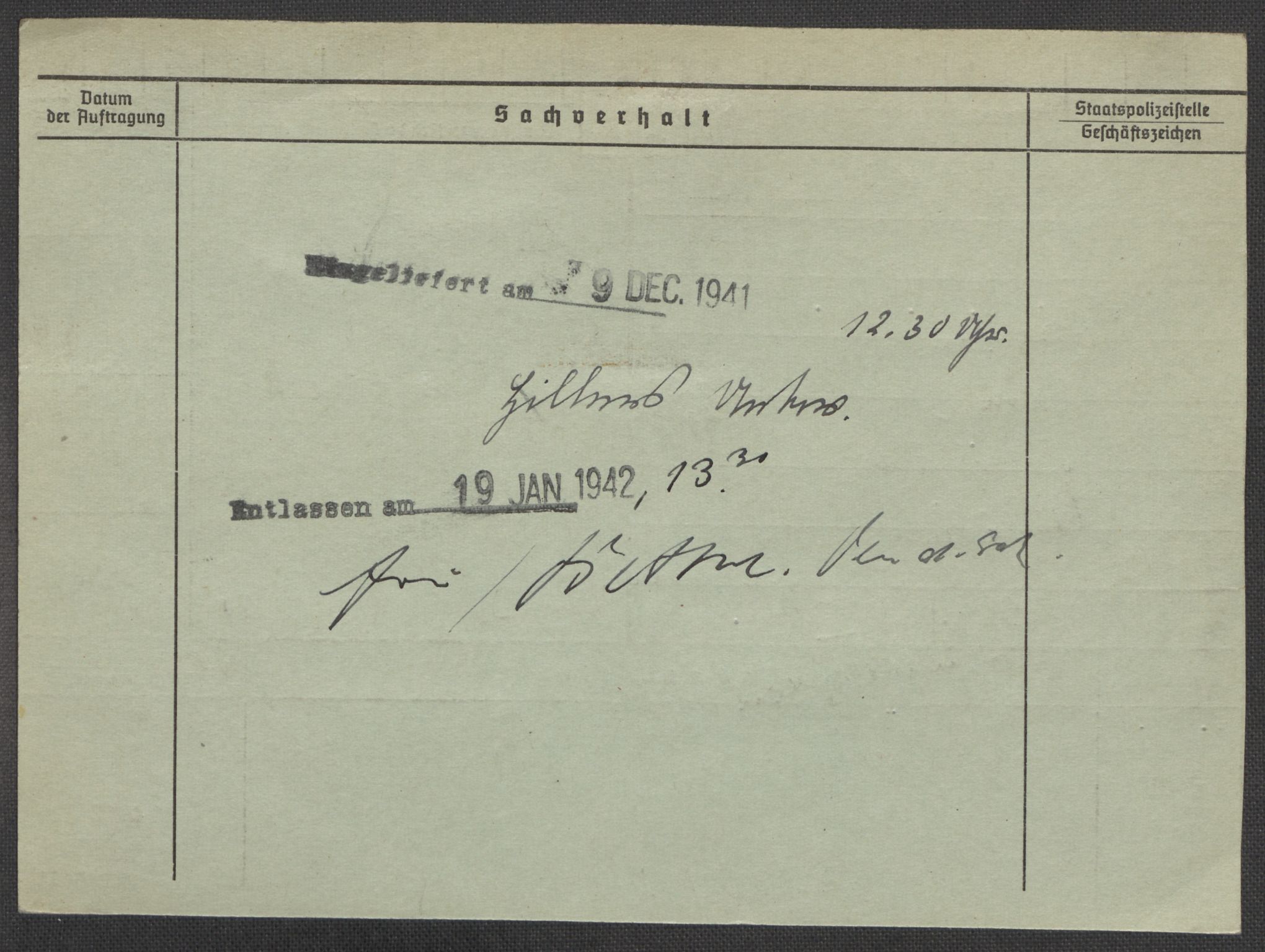 Befehlshaber der Sicherheitspolizei und des SD, RA/RAFA-5969/E/Ea/Eaa/L0010: Register over norske fanger i Møllergata 19: Sø-Å, 1940-1945, p. 111