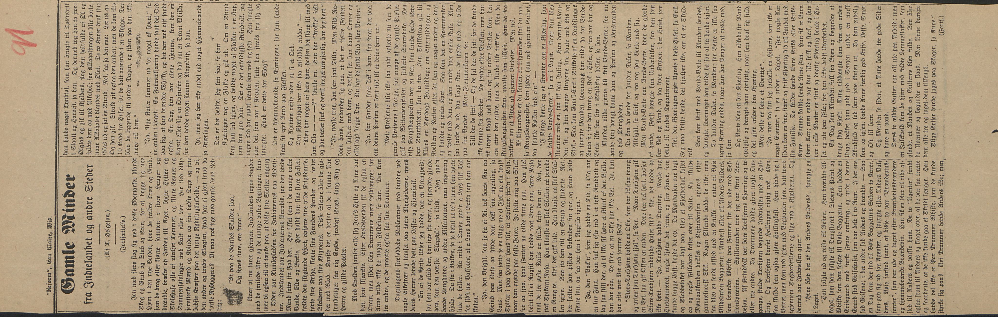 Rikard Berge, TEMU/TGM-A-1003/F/L0016/0023: 529-550 / 550 Slekt- og personalhistorie, om drikkehorn og eventuelt andre gjenstander, 1916-1926, p. 91