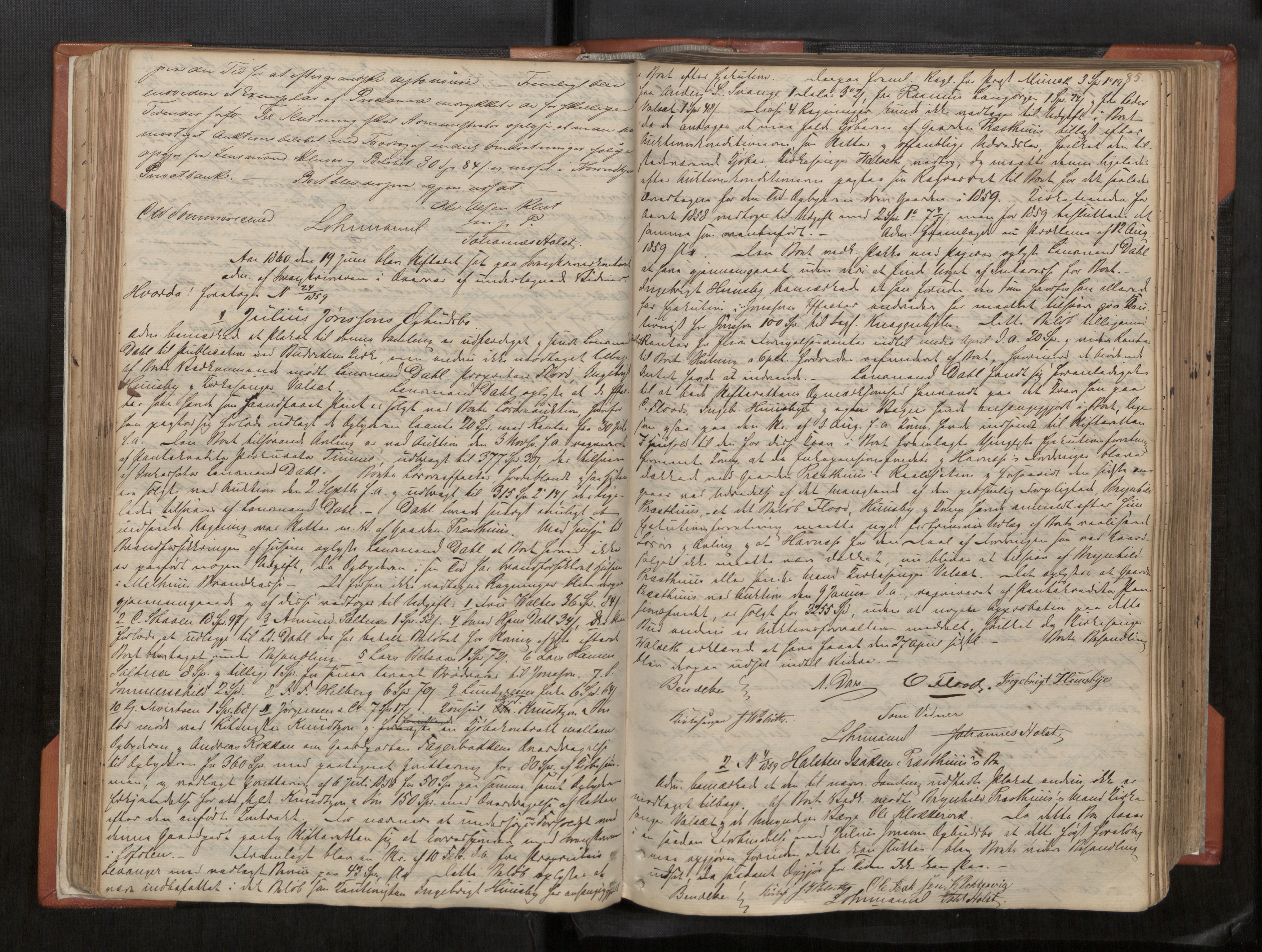 Strinda og Selbu sorenskriveri, AV/SAT-A-0015/3/3B/L0003: Skifteforhandlingsprot. 3 3, 1856-1874, p. 85
