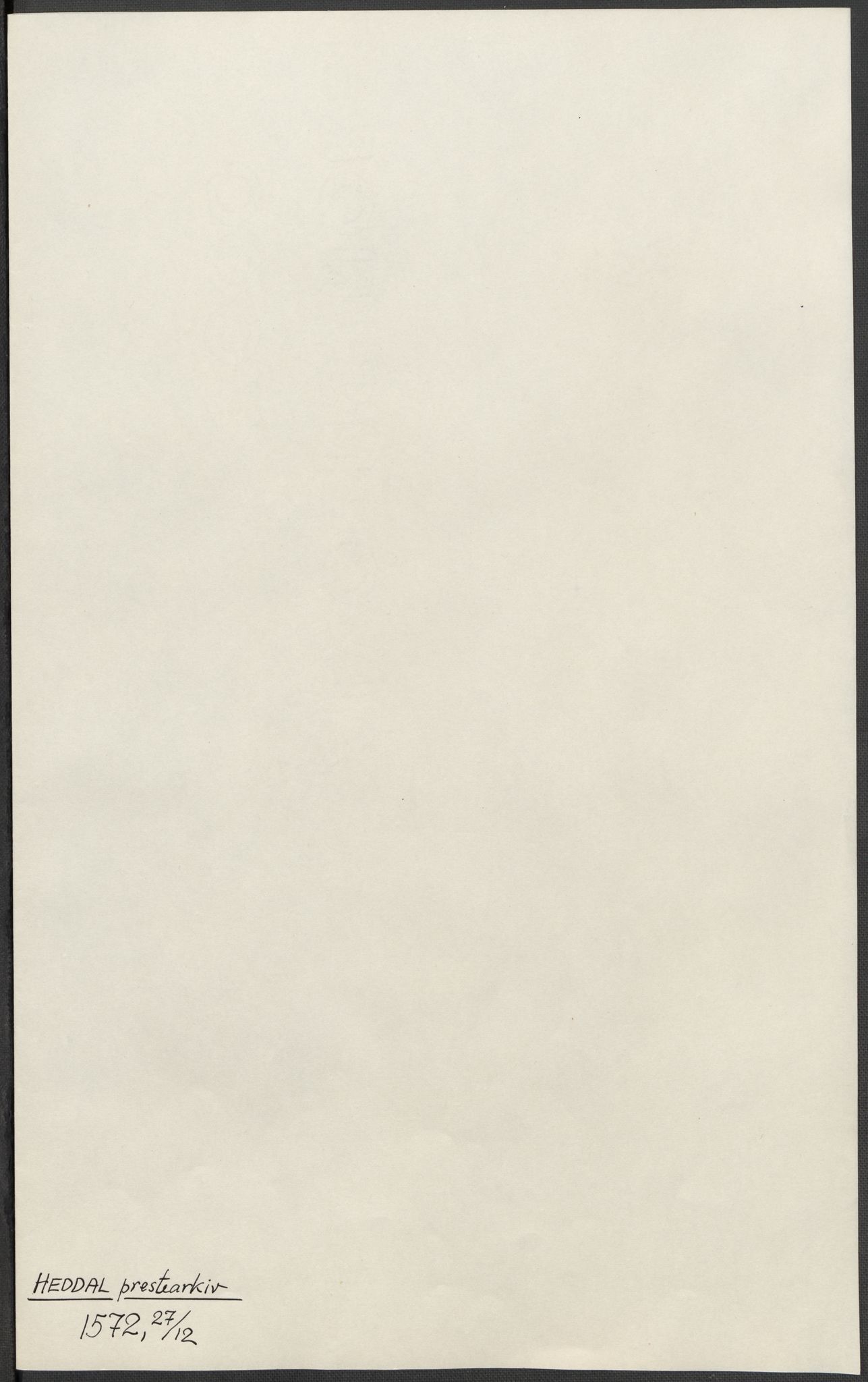 Riksarkivets diplomsamling, AV/RA-EA-5965/F15/L0028: Prestearkiv - Telemark, 1572-1769, p. 8