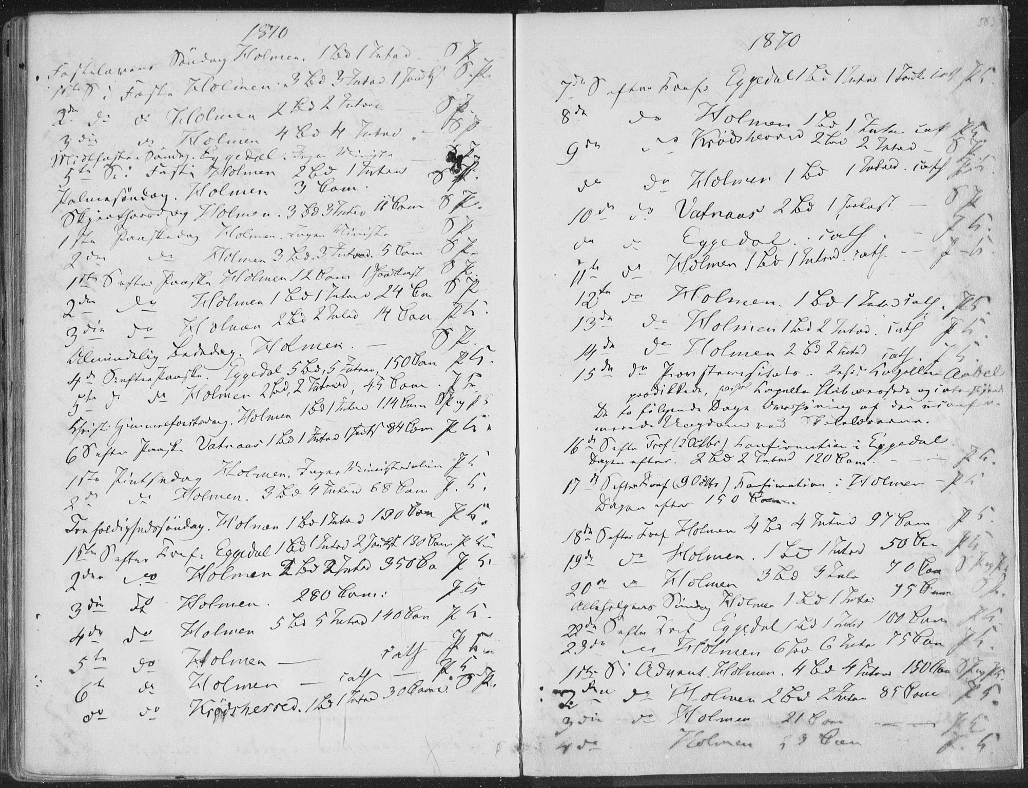 Sigdal kirkebøker, AV/SAKO-A-245/F/Fa/L0009b: Parish register (official) no. I 9B, 1860-1871, p. 563