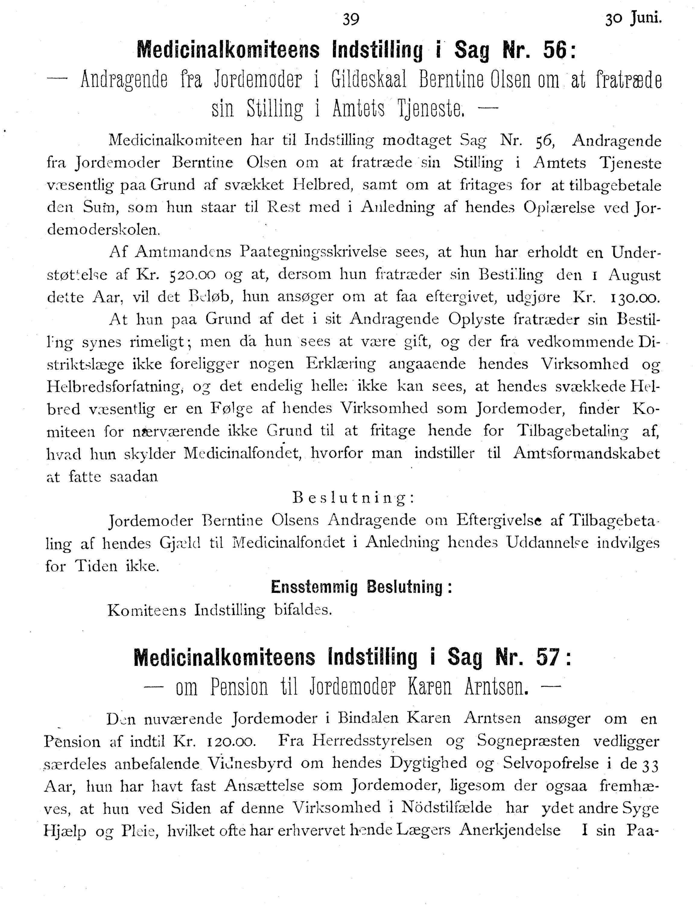 Nordland Fylkeskommune. Fylkestinget, AIN/NFK-17/176/A/Ac/L0014: Fylkestingsforhandlinger 1881-1885, 1881-1885