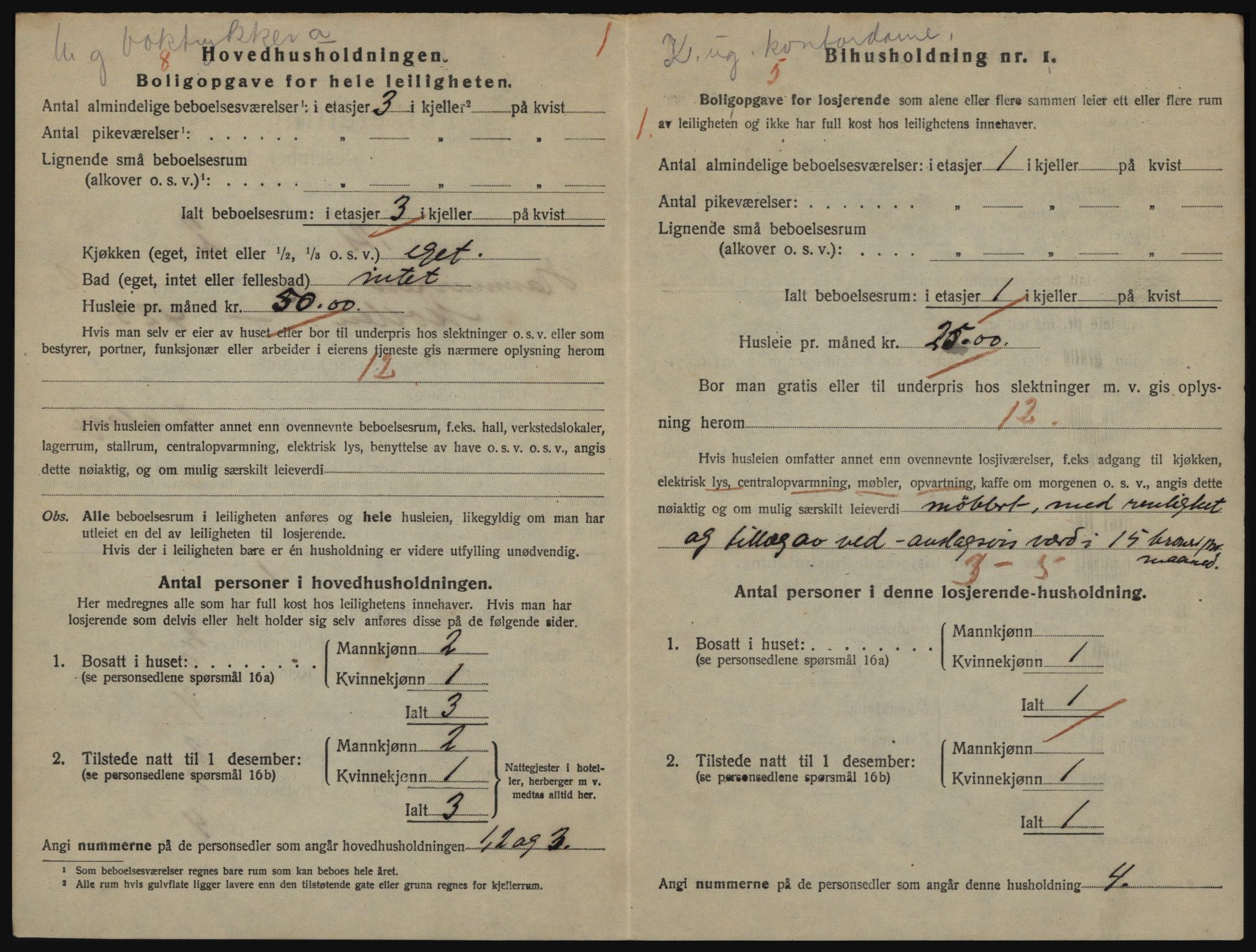 SATØ, 1920 census for Hammerfest, 1920, p. 2263
