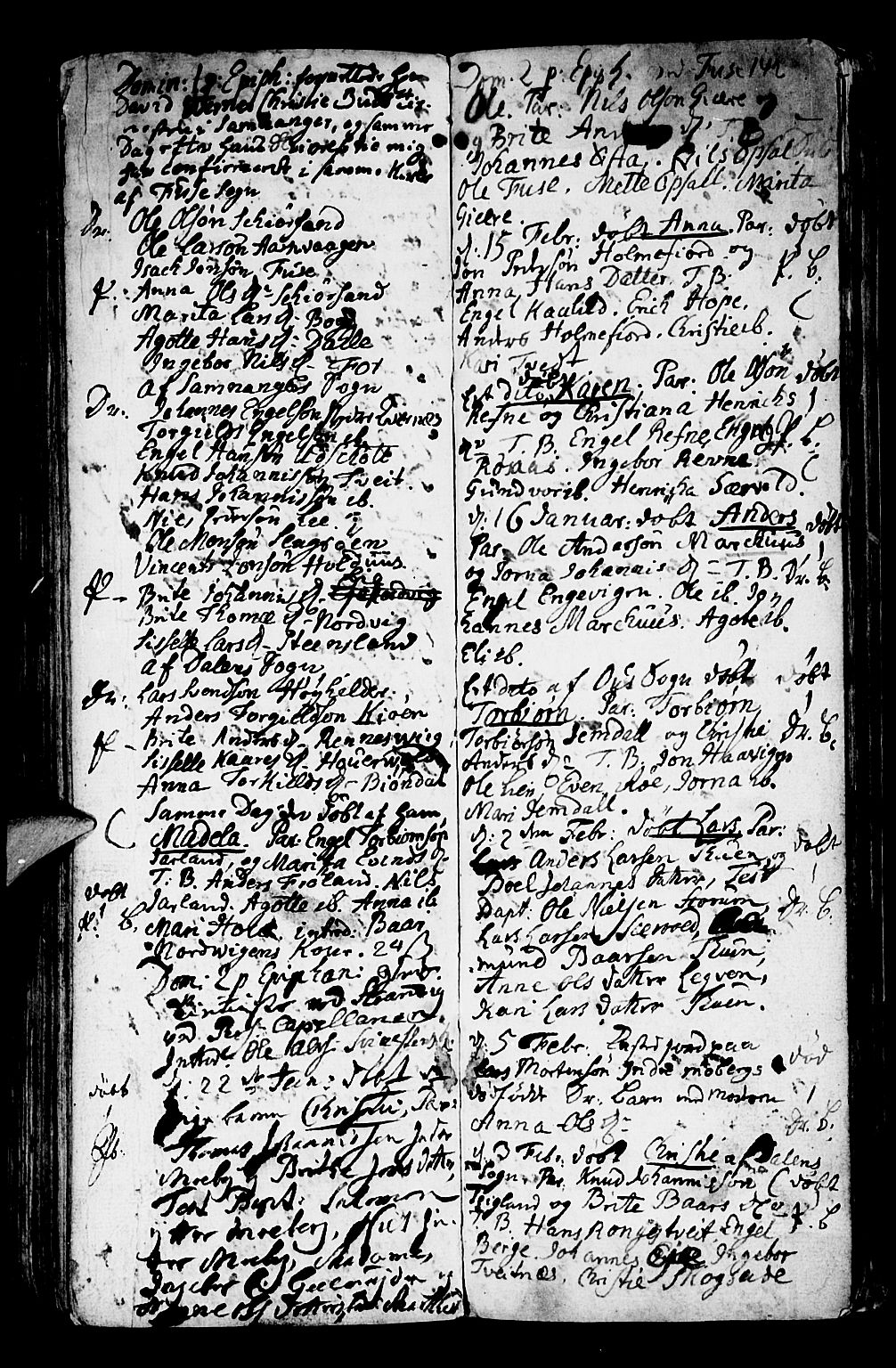 Os sokneprestembete, SAB/A-99929: Parish register (official) no. A 9, 1766-1779, p. 142