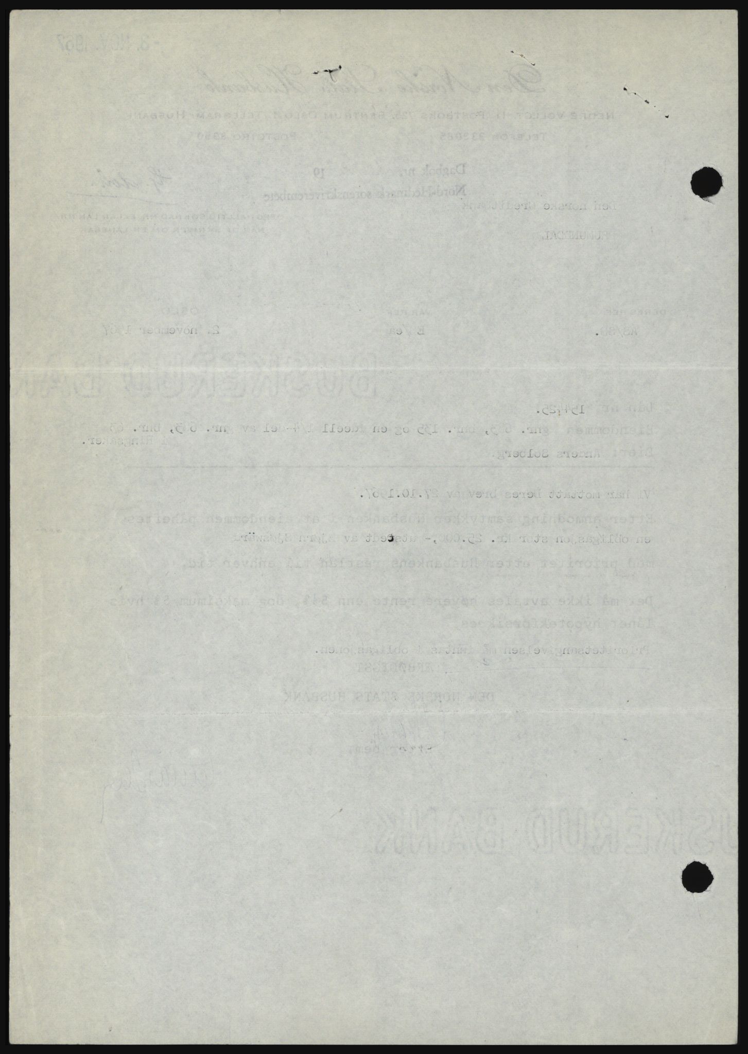 Nord-Hedmark sorenskriveri, SAH/TING-012/H/Hc/L0027: Mortgage book no. 27, 1967-1968, Diary no: : 6853/1967