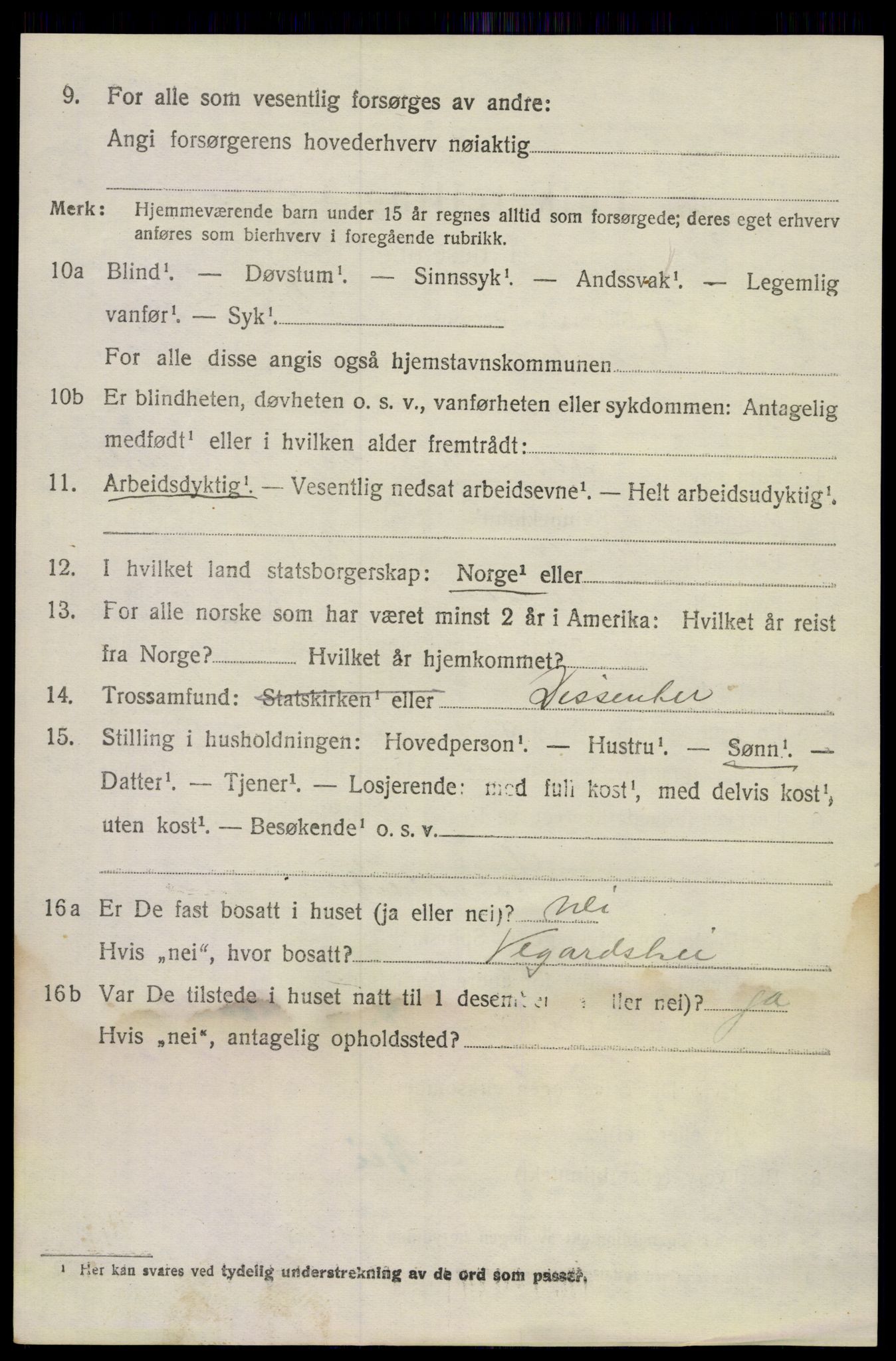 SAKO, 1920 census for Gransherad, 1920, p. 1759