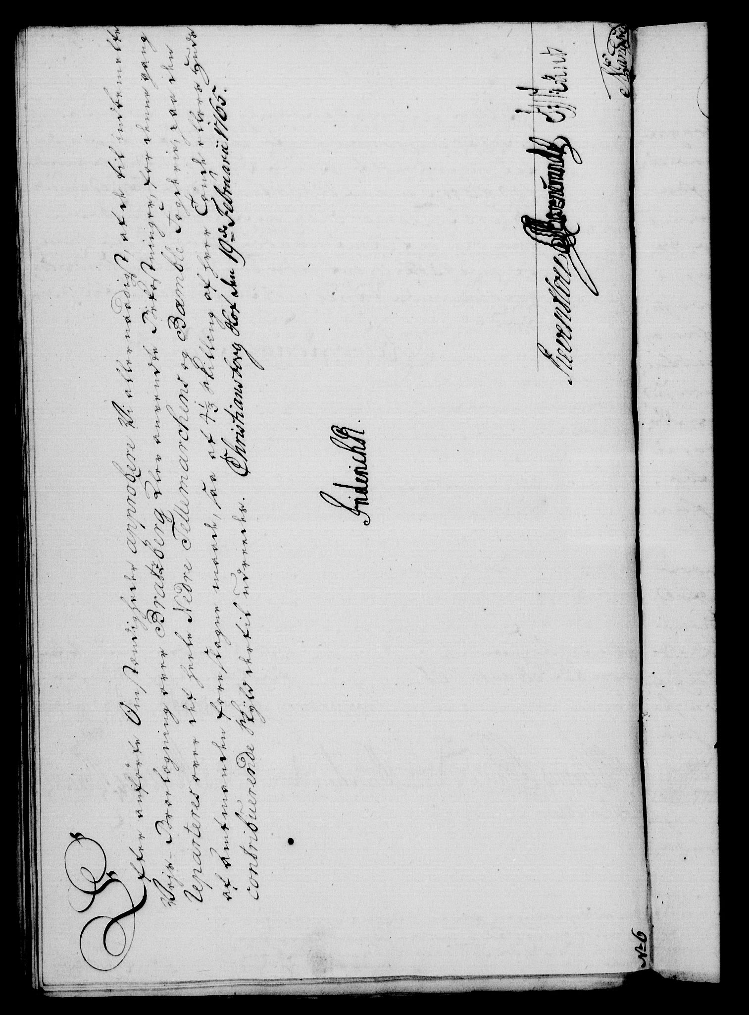 Rentekammeret, Kammerkanselliet, RA/EA-3111/G/Gf/Gfa/L0047: Norsk relasjons- og resolusjonsprotokoll (merket RK 52.47), 1765, p. 96