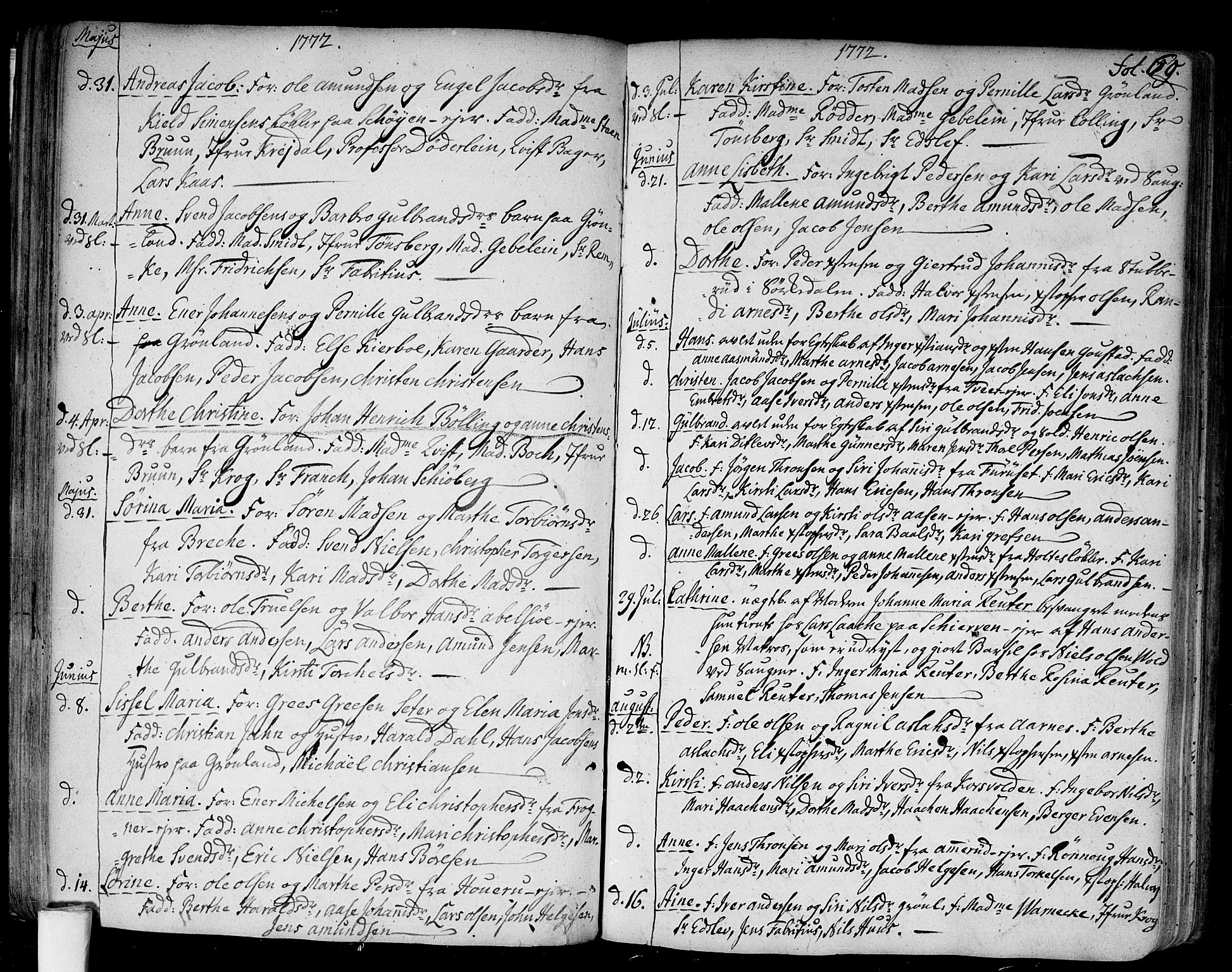 Aker prestekontor kirkebøker, AV/SAO-A-10861/F/L0009: Parish register (official) no. 9, 1765-1785, p. 69