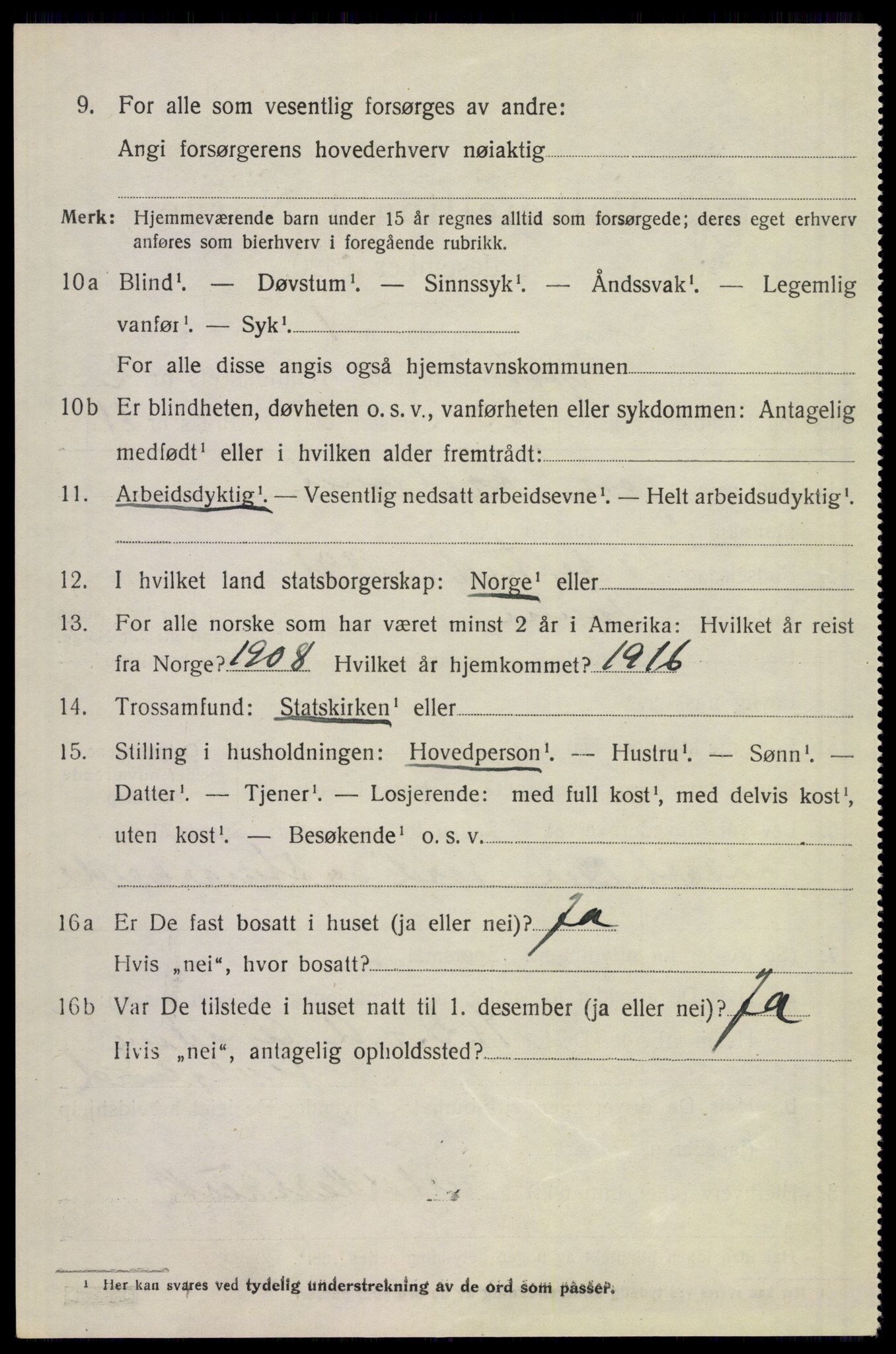 SAST, 1920 census for Gjesdal, 1920, p. 1735