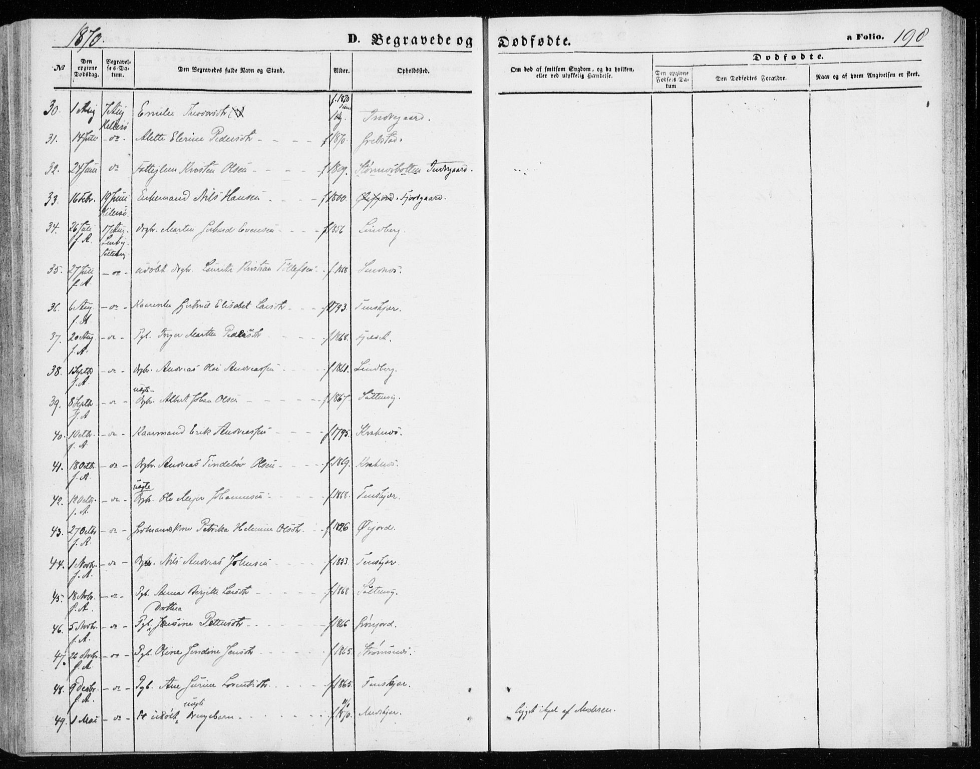 Lenvik sokneprestembete, AV/SATØ-S-1310/H/Ha/Haa/L0009kirke: Parish register (official) no. 9, 1866-1873, p. 198