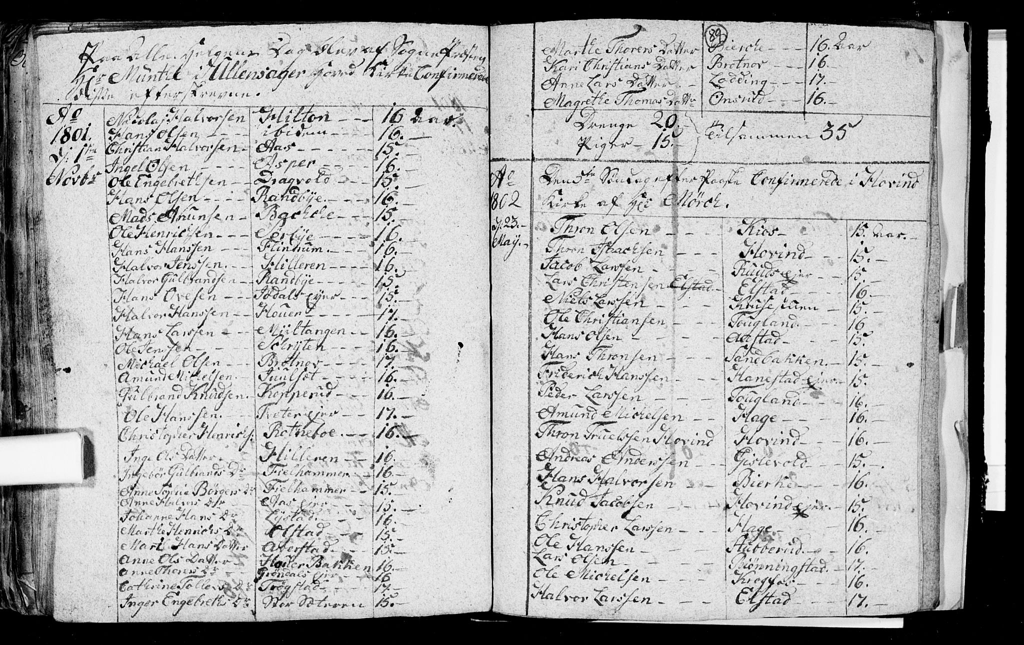 Ullensaker prestekontor Kirkebøker, AV/SAO-A-10236a/F/Fa/L0008: Parish register (official) no. I 8, 1738-1810, p. 89