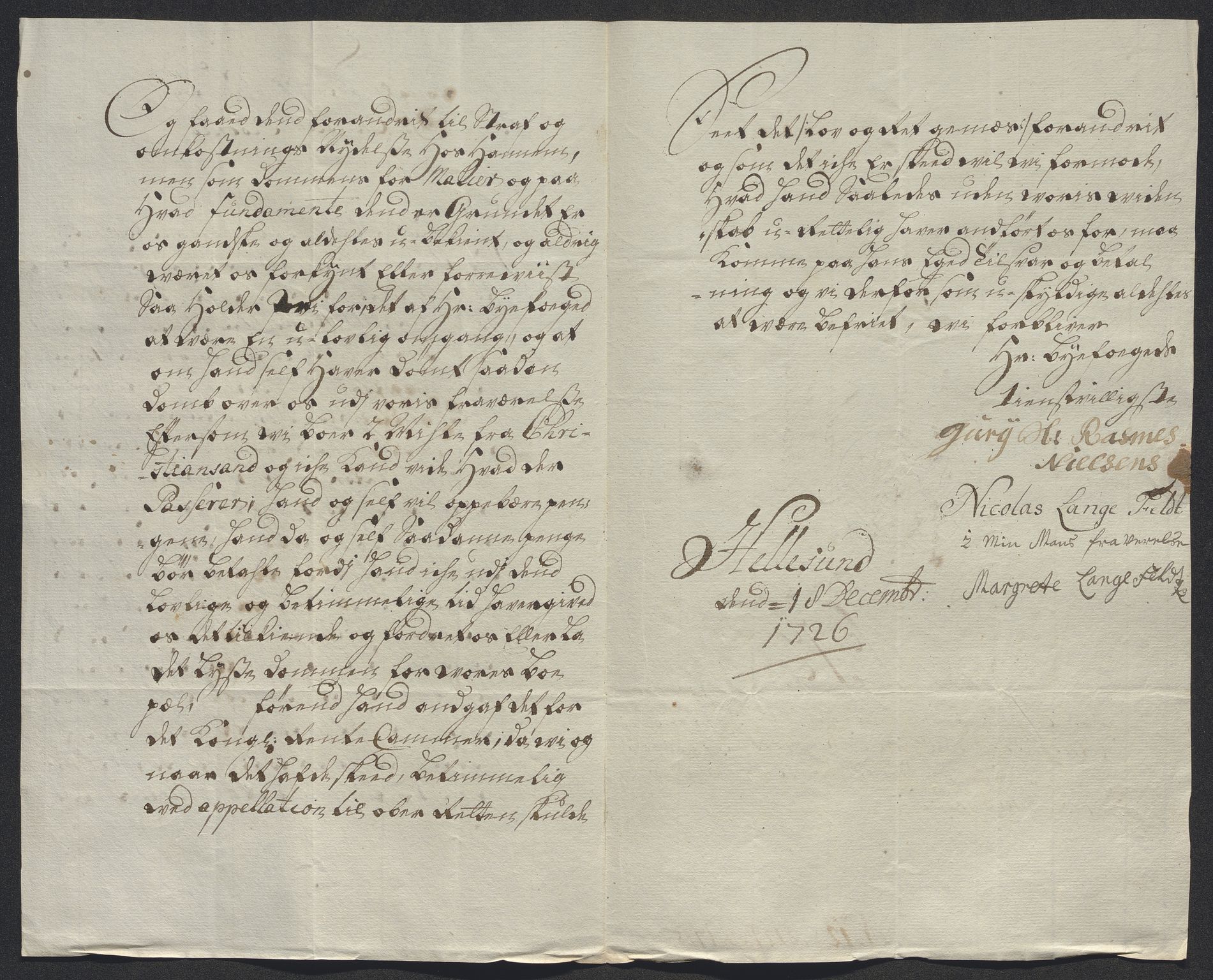 Rentekammeret inntil 1814, Reviderte regnskaper, Byregnskaper, AV/RA-EA-4066/R/Rm/L0286: [M19] Sikt og sakefall, 1719-1727, p. 495