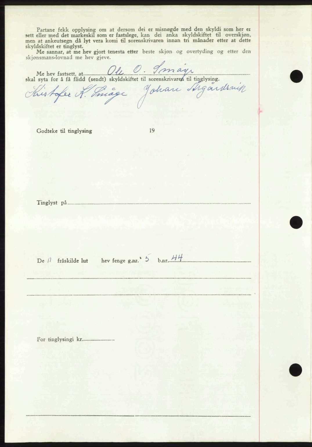 Romsdal sorenskriveri, AV/SAT-A-4149/1/2/2C: Mortgage book no. A28, 1948-1949, Diary no: : 3356/1948