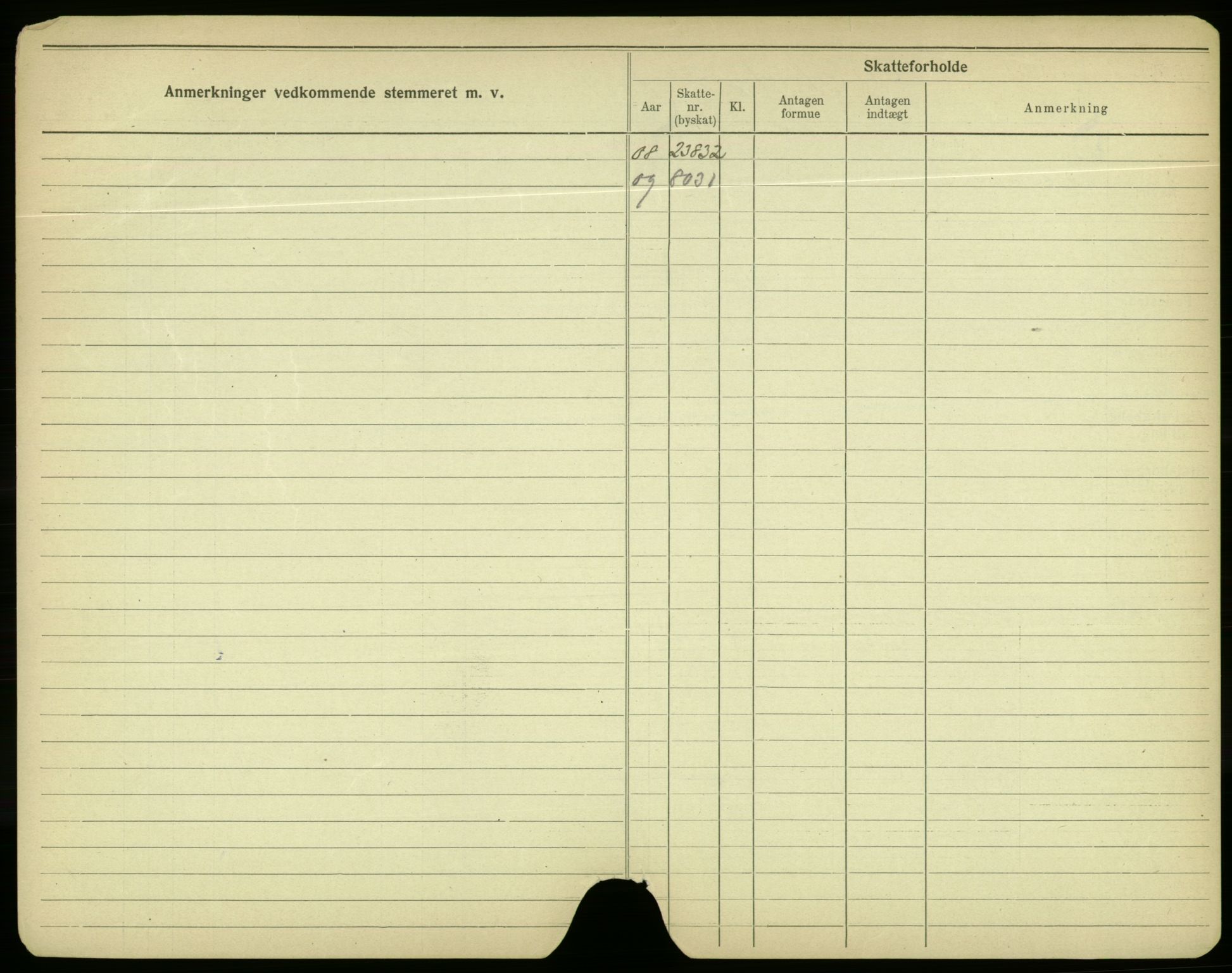 Oslo folkeregister, Registerkort, AV/SAO-A-11715/F/Fa/Fac/L0004: Menn, 1906-1914, p. 848b