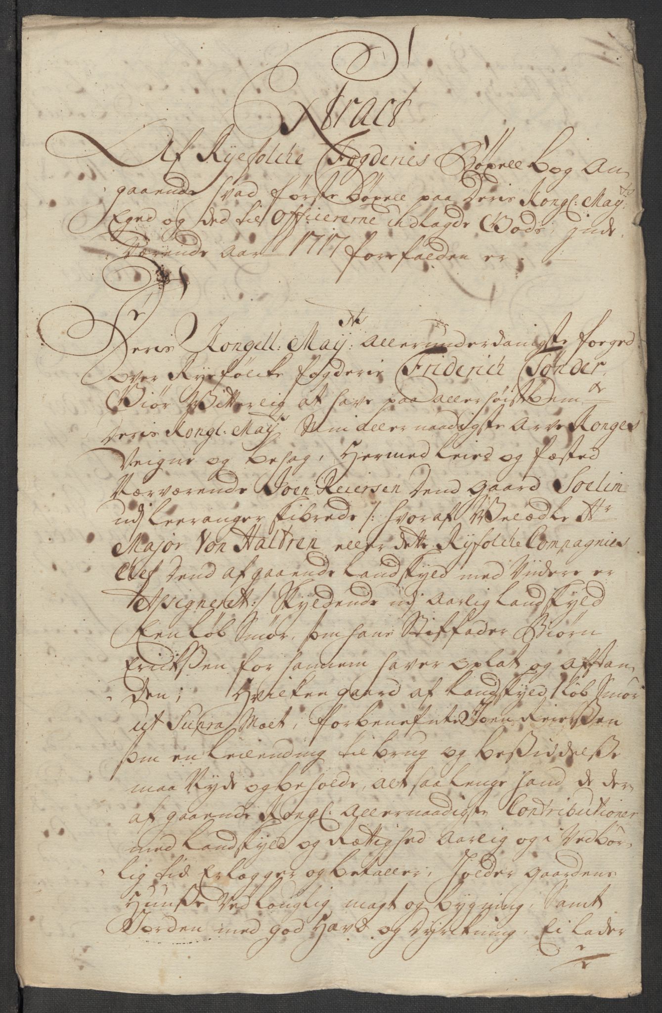 Rentekammeret inntil 1814, Reviderte regnskaper, Fogderegnskap, RA/EA-4092/R47/L2870: Fogderegnskap Ryfylke, 1717, p. 209