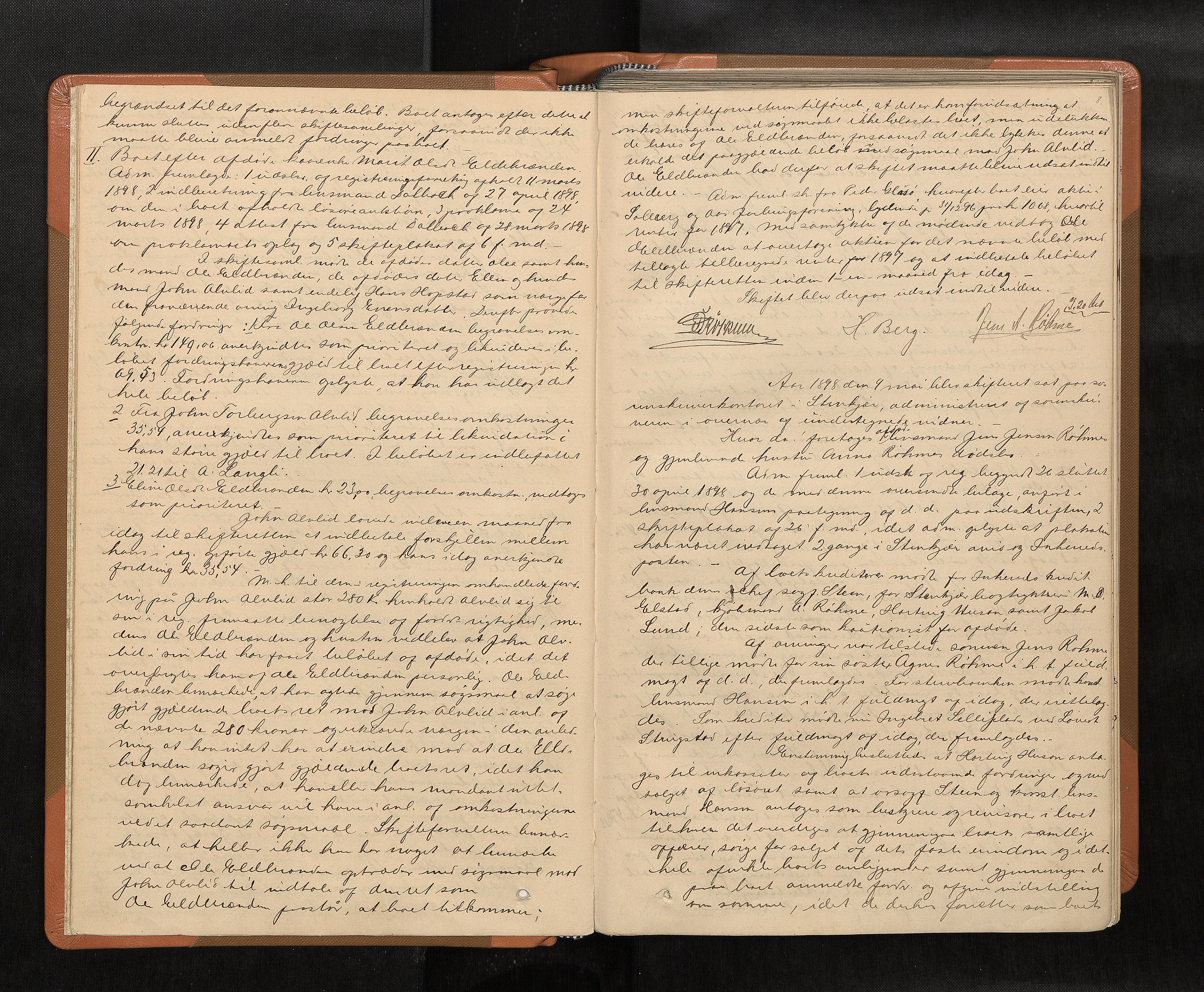 Inderøy sorenskriveri, AV/SAT-A-4147/1/3/3B/L0007: Skifteforhandlingsprotokoll, 1898-1905, p. 8