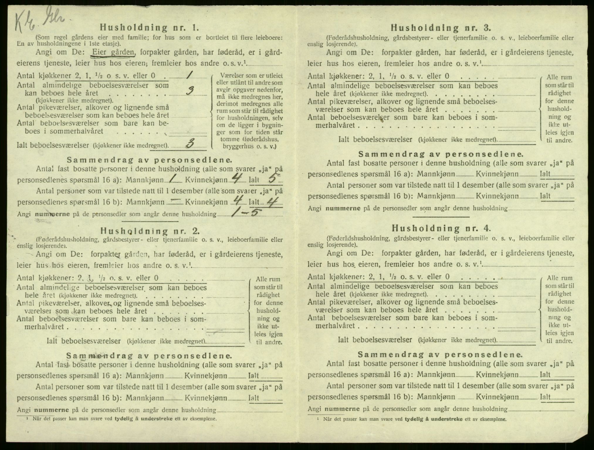 SAKO, 1920 census for Sandeherred, 1920, p. 892